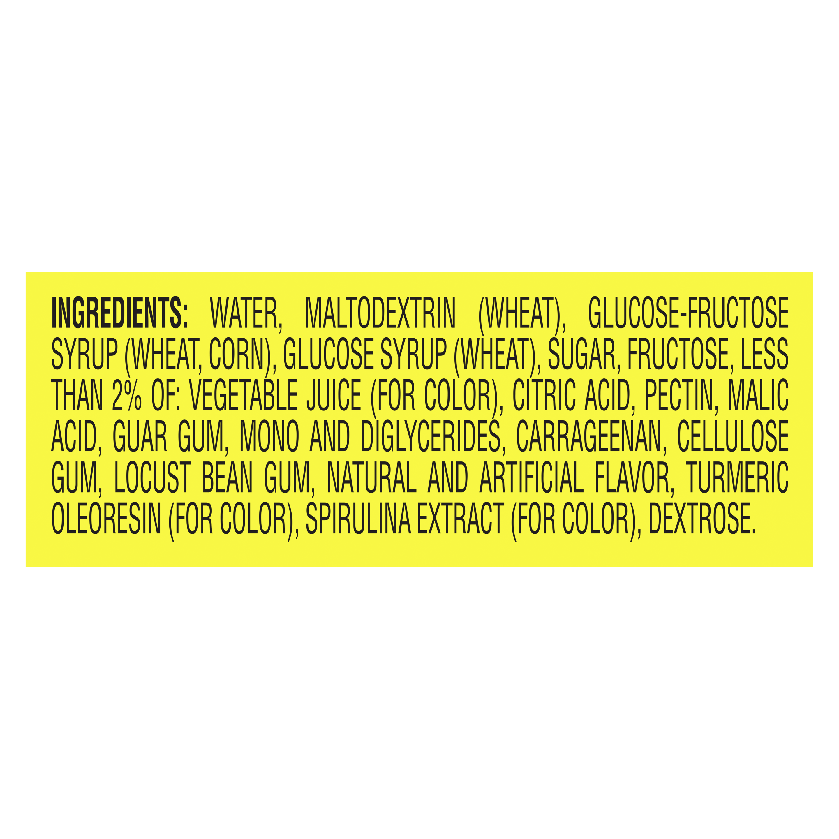 Product Ingredients