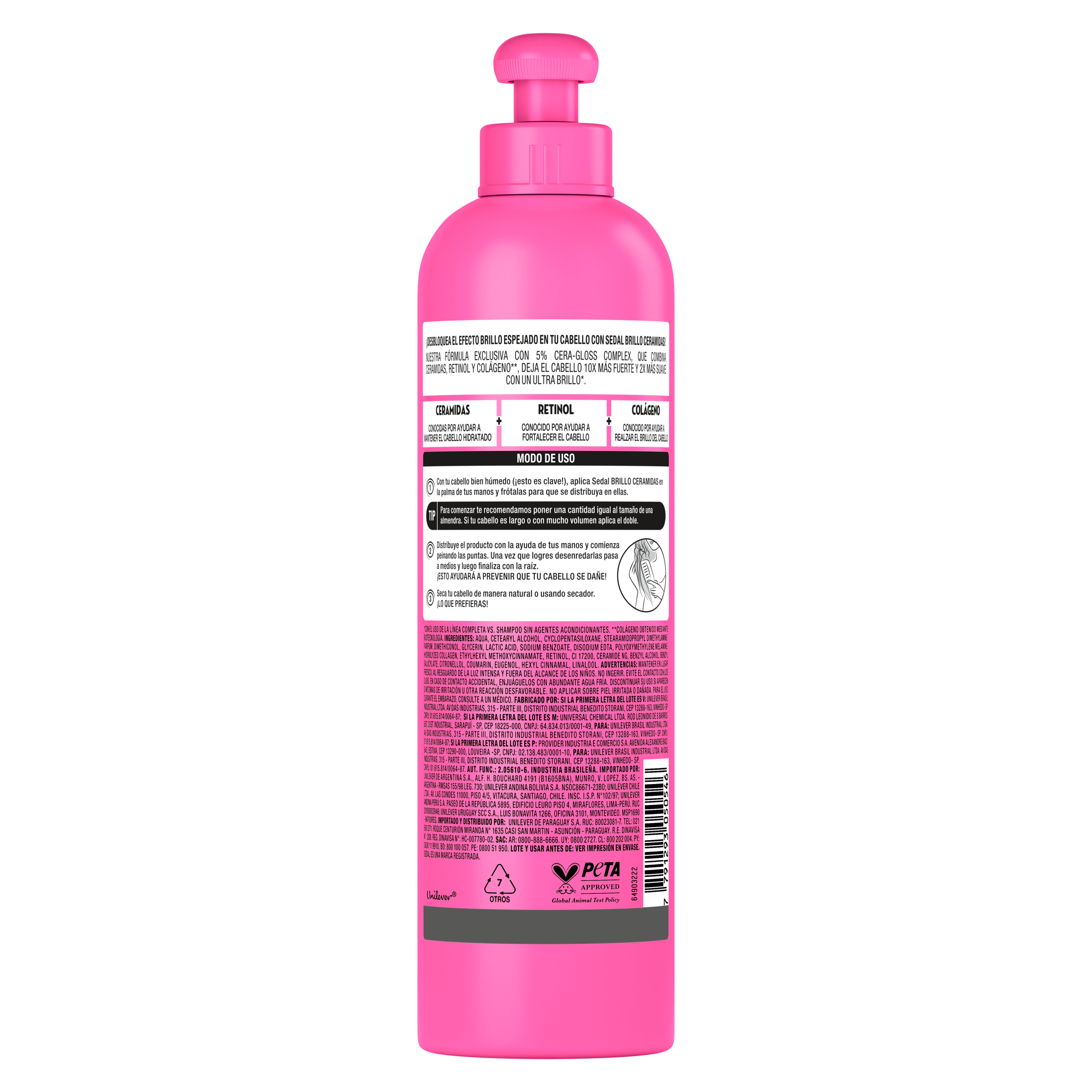 Sedal Ceramidas Crema para peinar