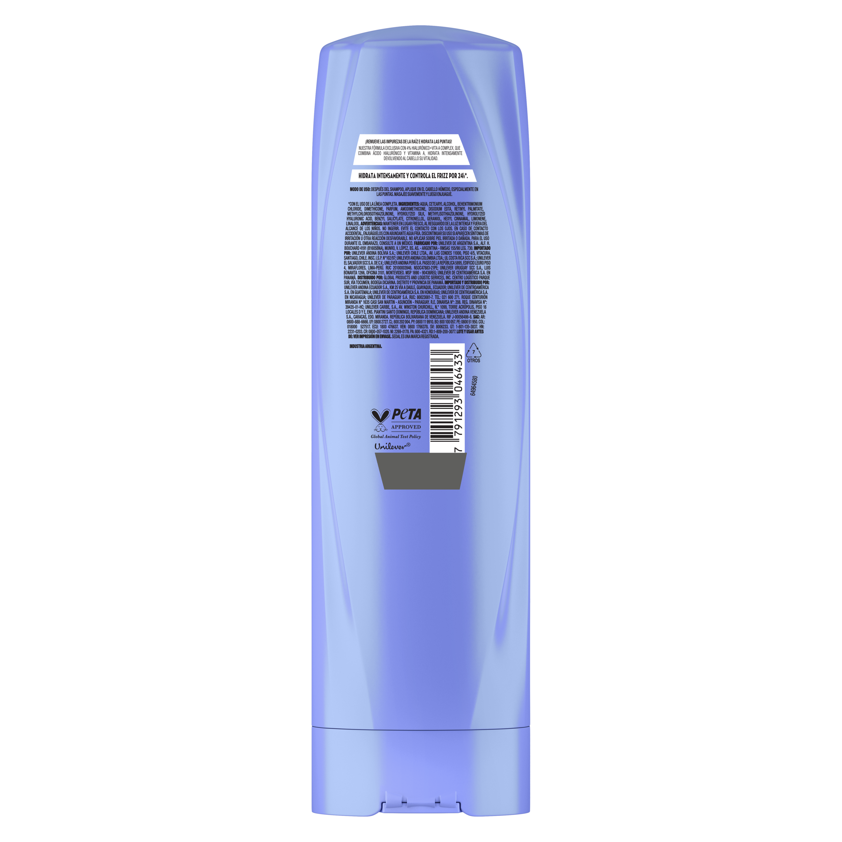 Sedal Ácido Hialurónico + Vitamina A Acondicionador