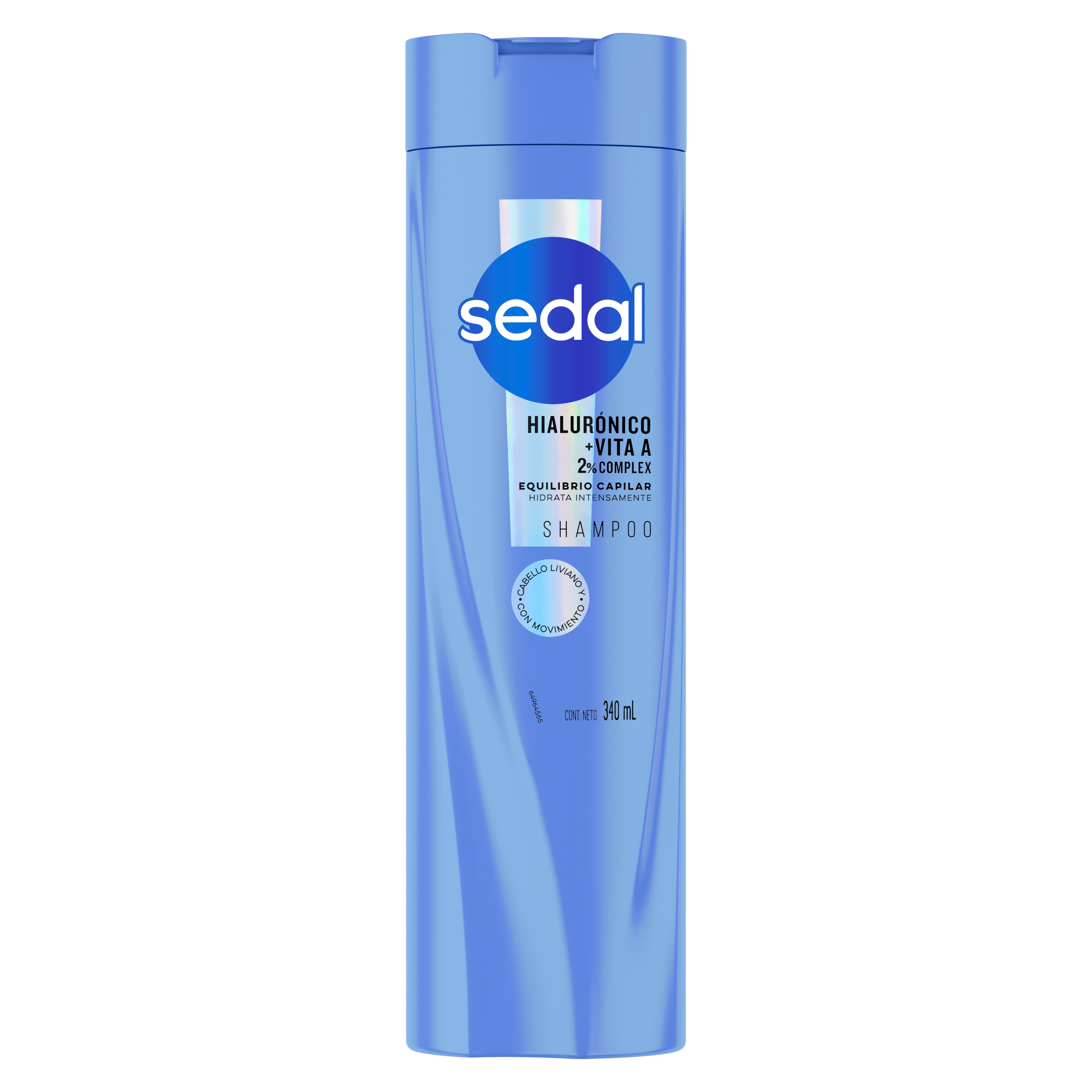 Imagen de envase Sedal ácido Hialurónico + vitamina A Infusión Activa Shampoo 340ml