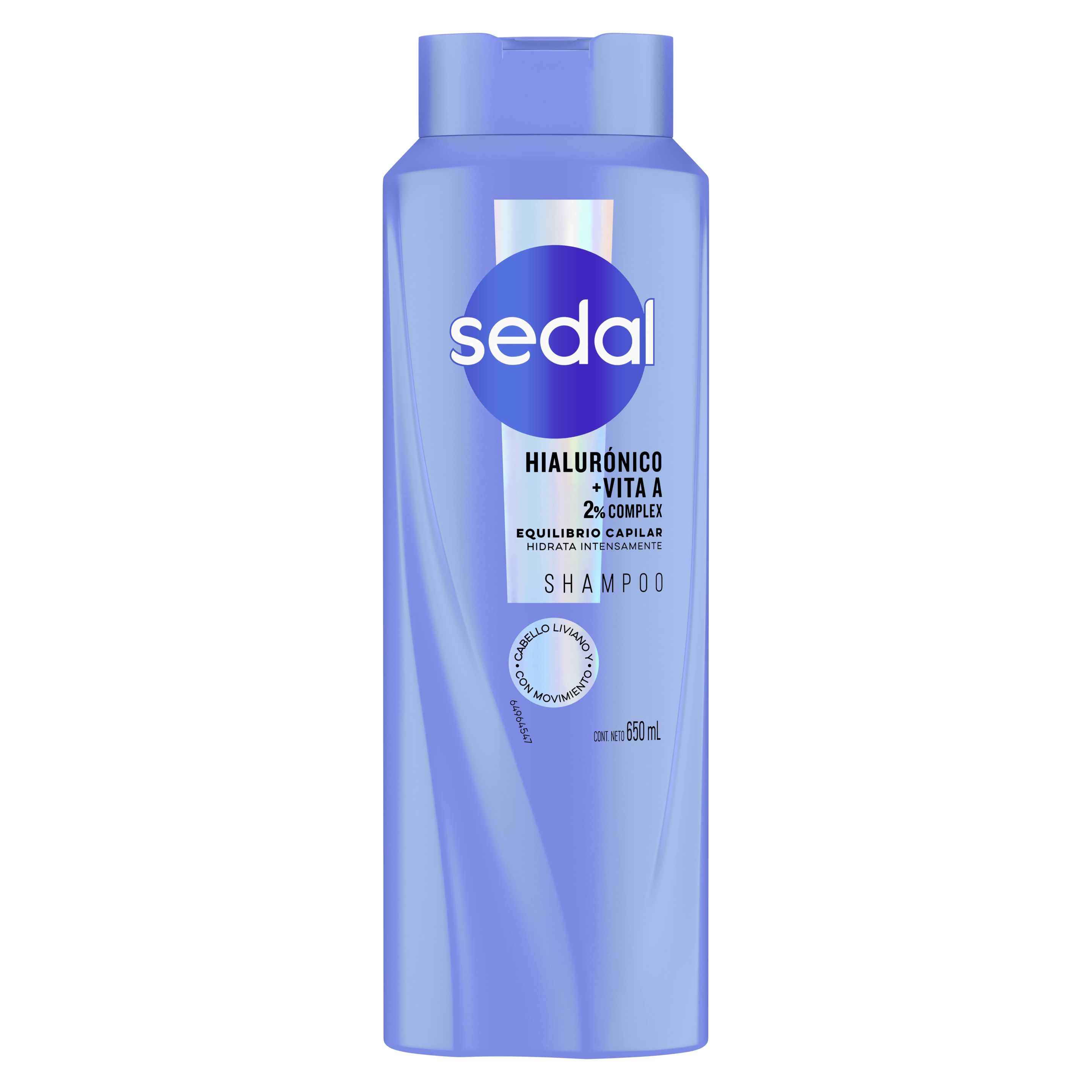 Envase Ácido Hialurónico + Vitamina A Infusión Activa Shampoo 650ml