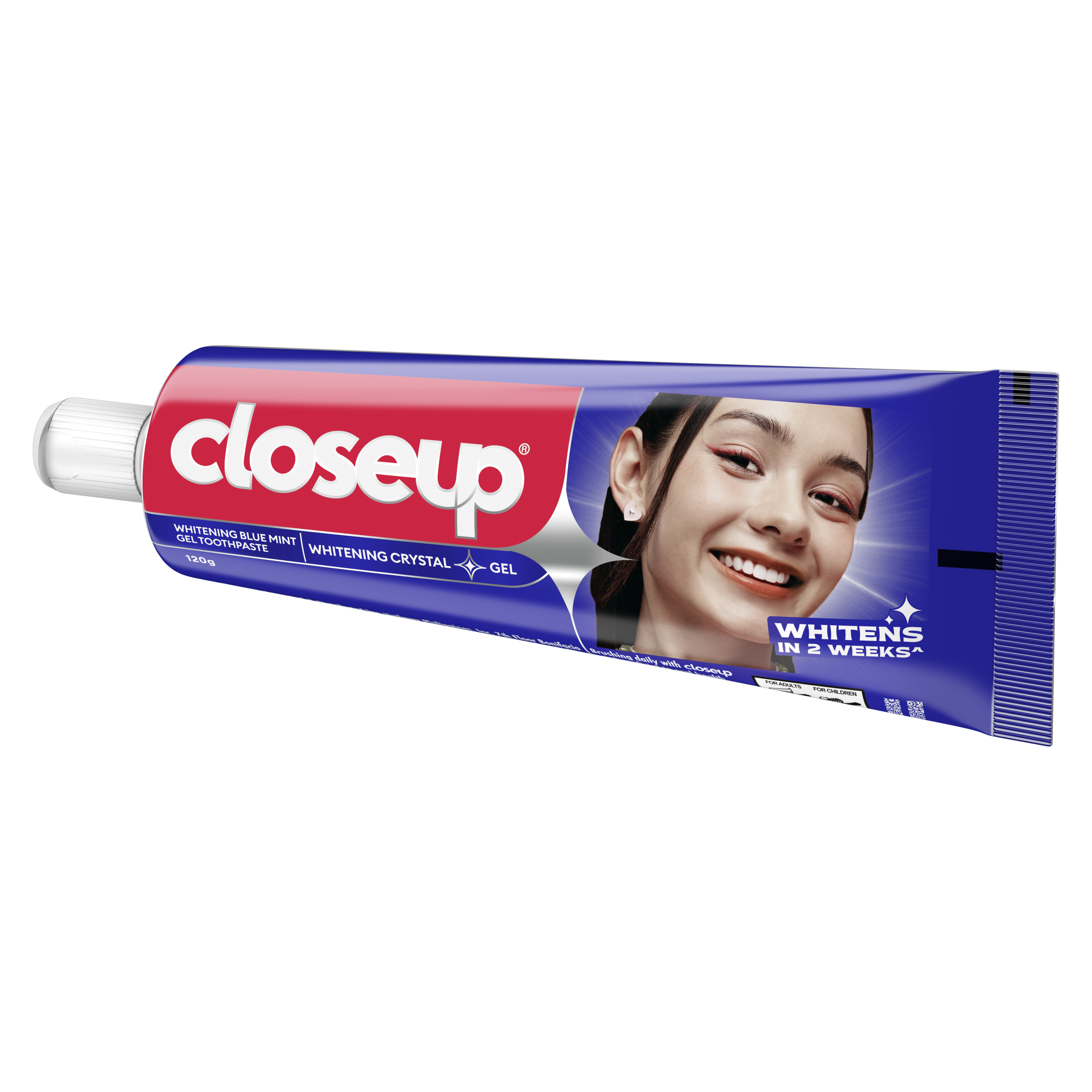 CLOSE UP  All Around Oral Care All Around Oral Care for Healthy Teeth and Gums Cool Mint With Cool Mint 125g 2 packshot