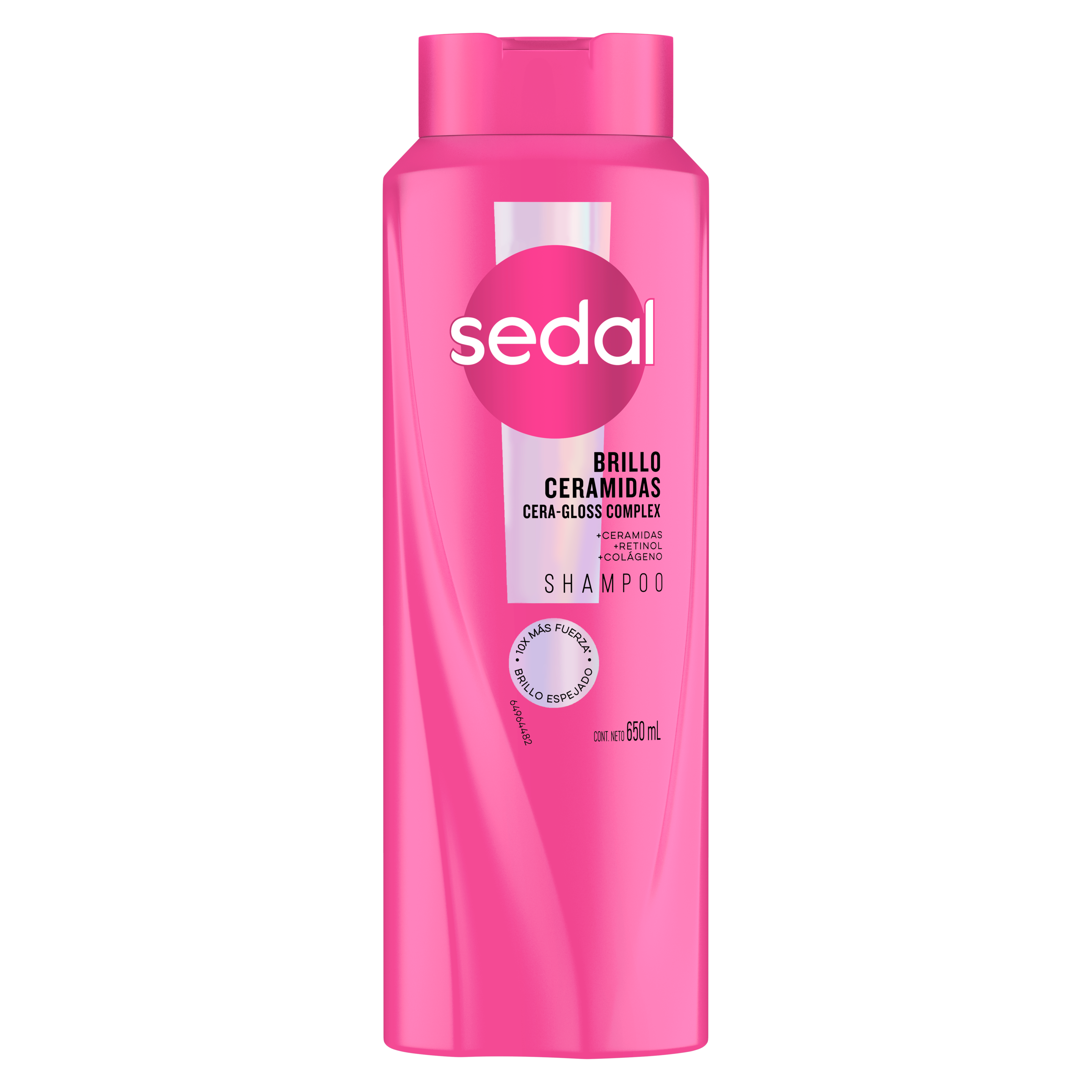 Envase Ceramidas con su fórmula Infusión Activa Shampoo 650ml