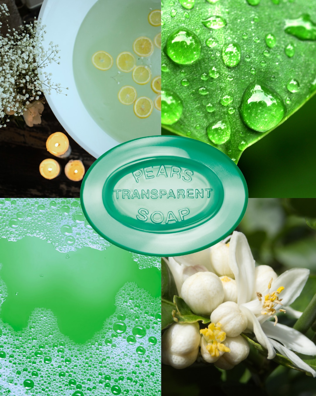 Transparent Green with Lemon Flower Extracts