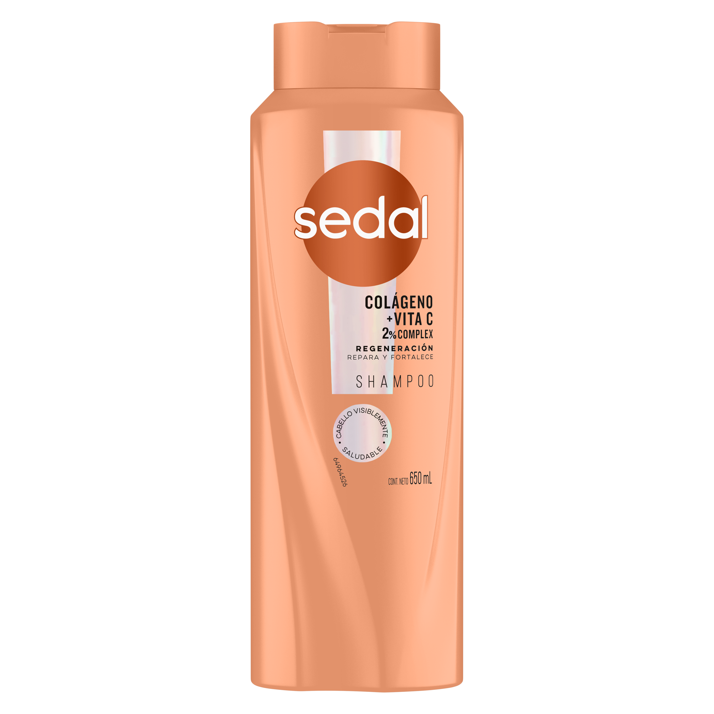 Imagen de envase Sedal Shampoo Colágeno + Vitamina C Infusión Activa 650ml