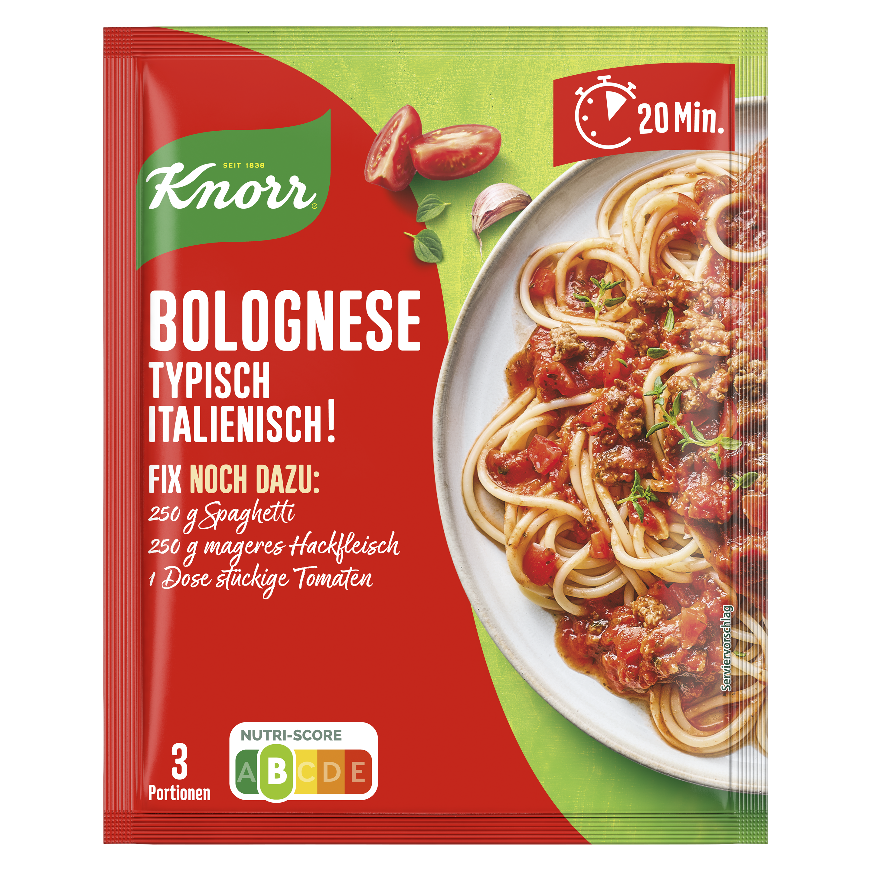 Knorr Fix Bolognese typisch italienisch 42 g