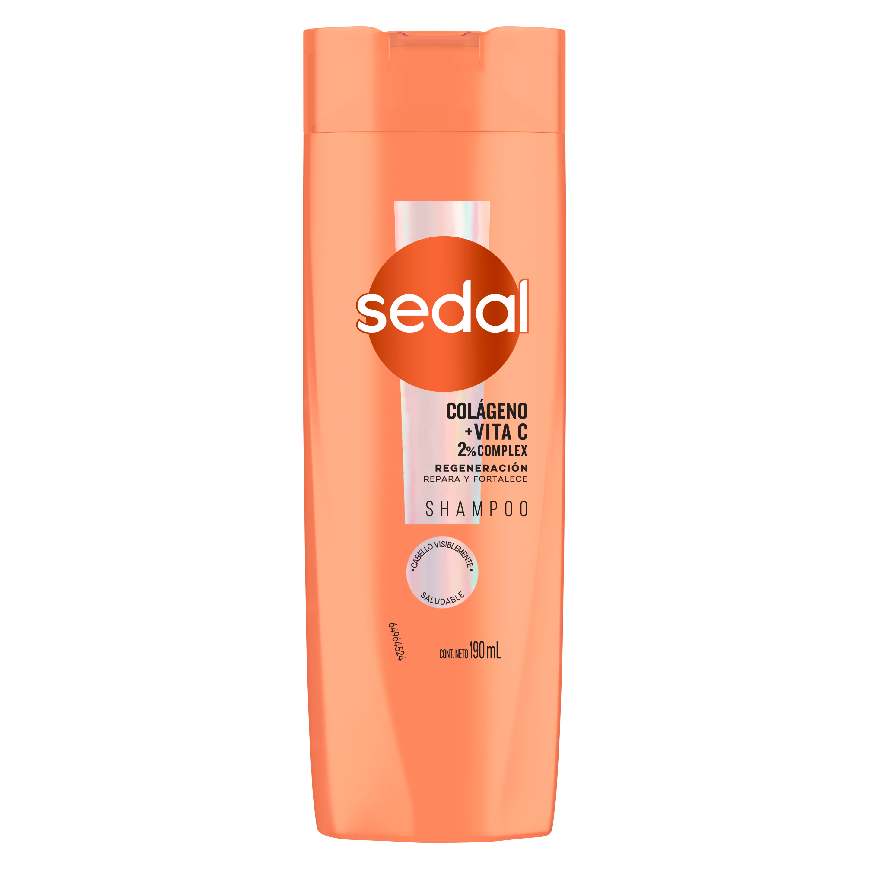 Imagen de envase Sedal con colágeno y Vitamina C Infusión Activa Shampoo 190ml