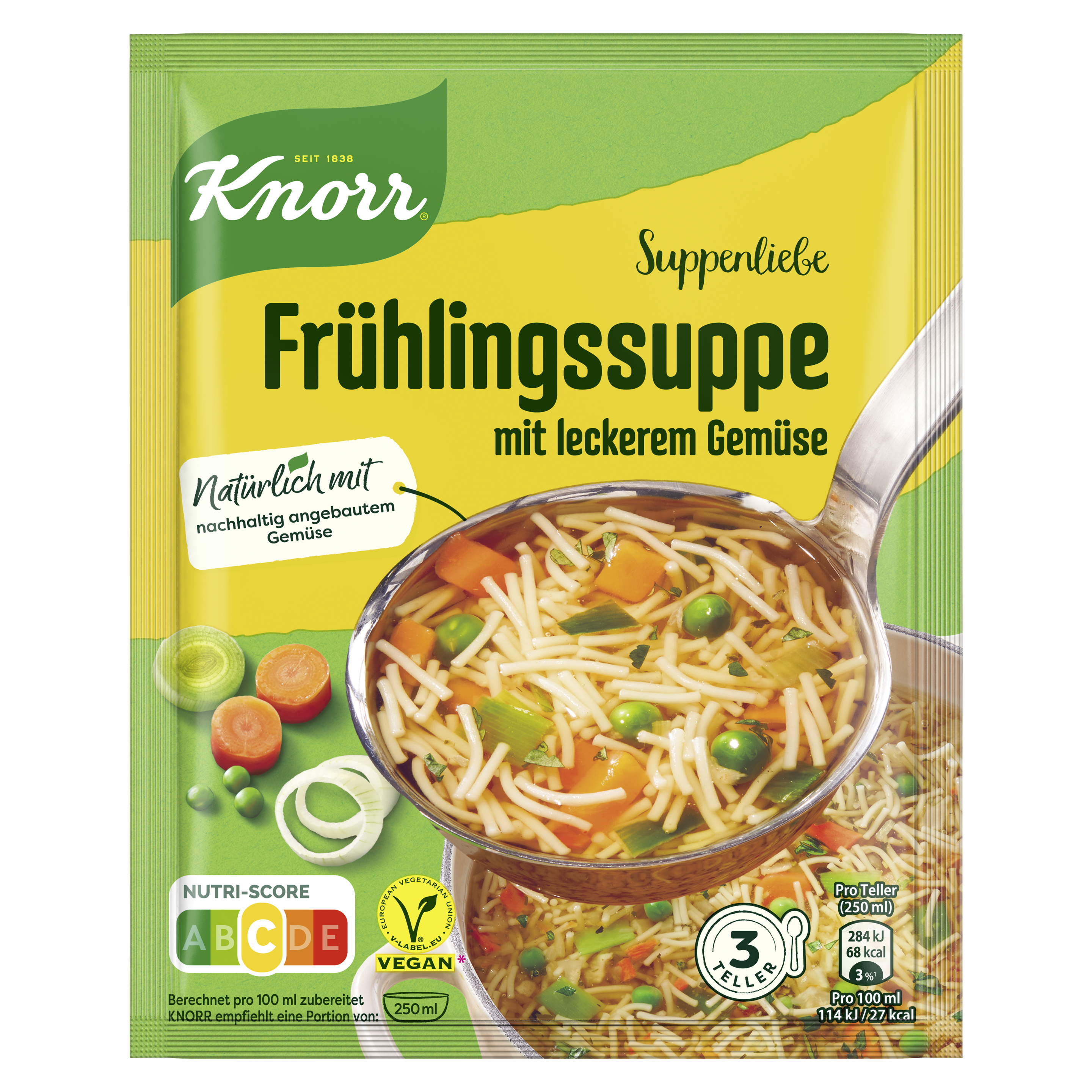 Knorr Suppenliebe Frühlingssuppe 750ml Beutel