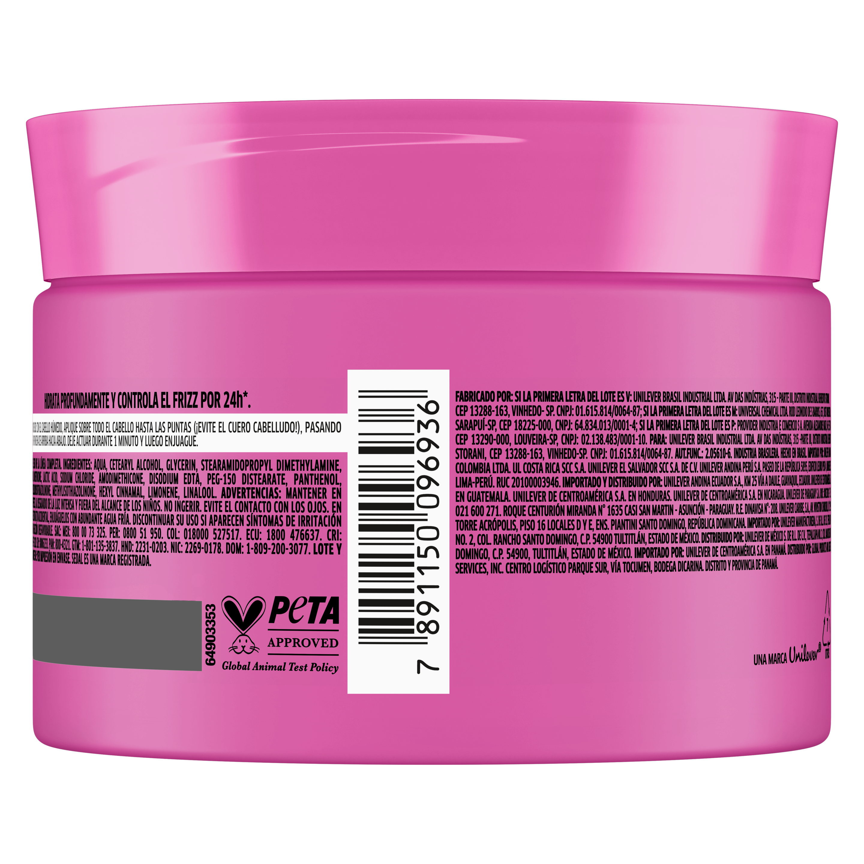 Sedal Ceramidas Máscara de Tratamiento