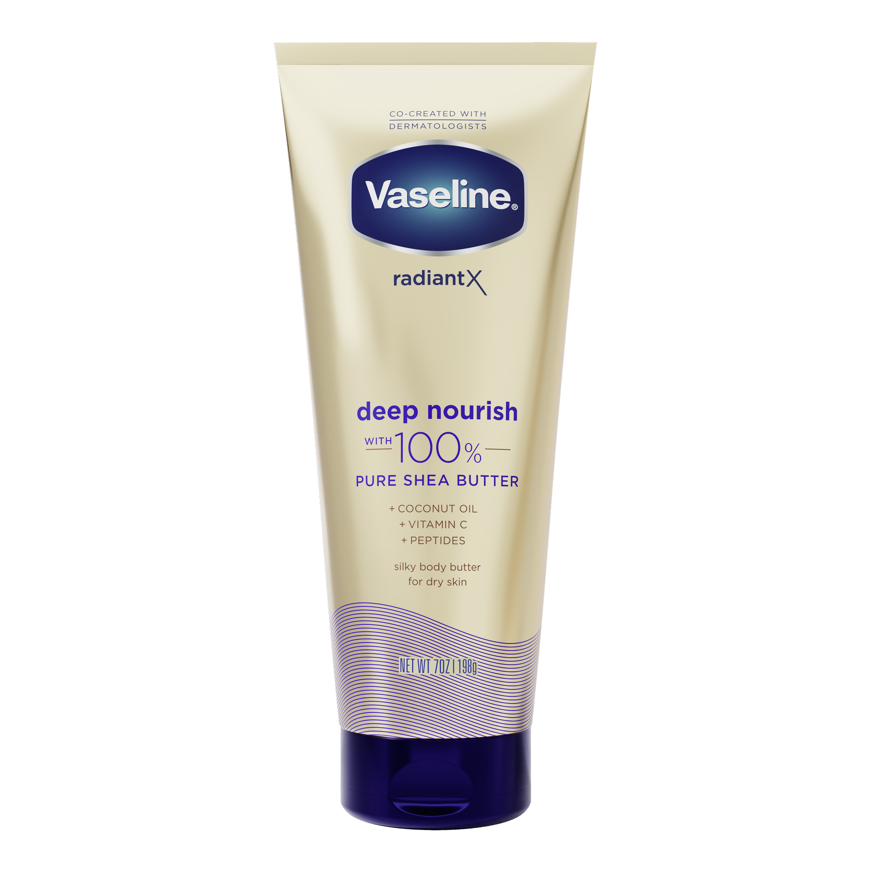 Vaseline® Radian X Deep Nourishment Body Cream Front of Pack