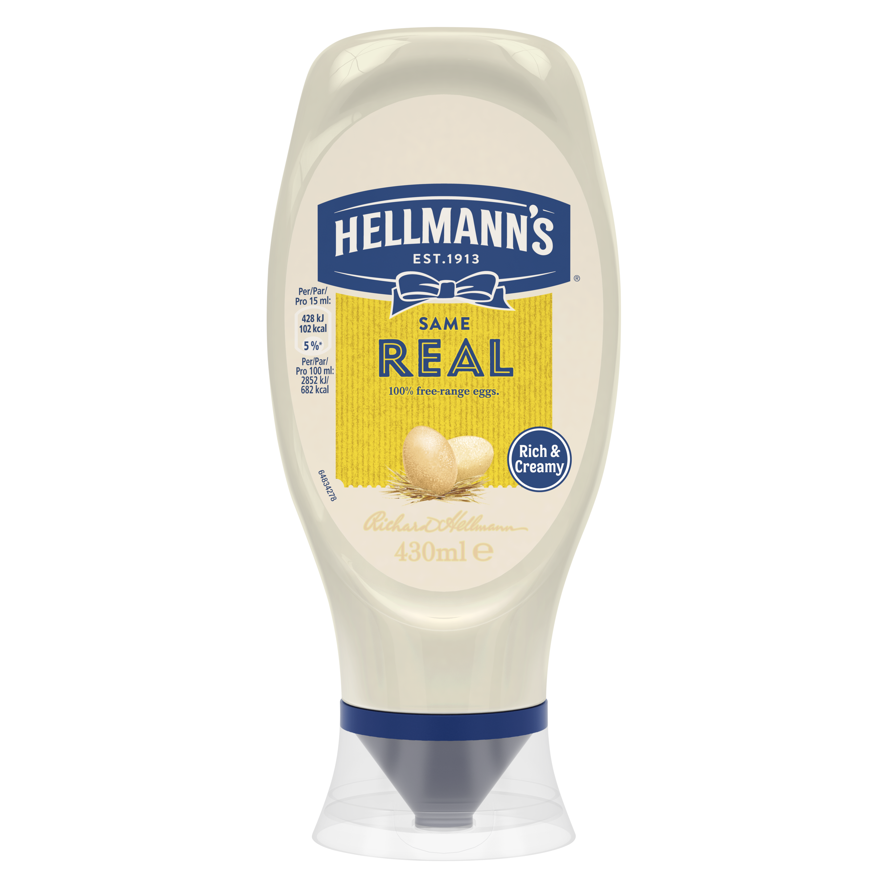 Hellmann's Real Knijpfles (430 ml) packshot