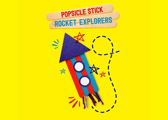 Popsicle Stick Rocket Explorer