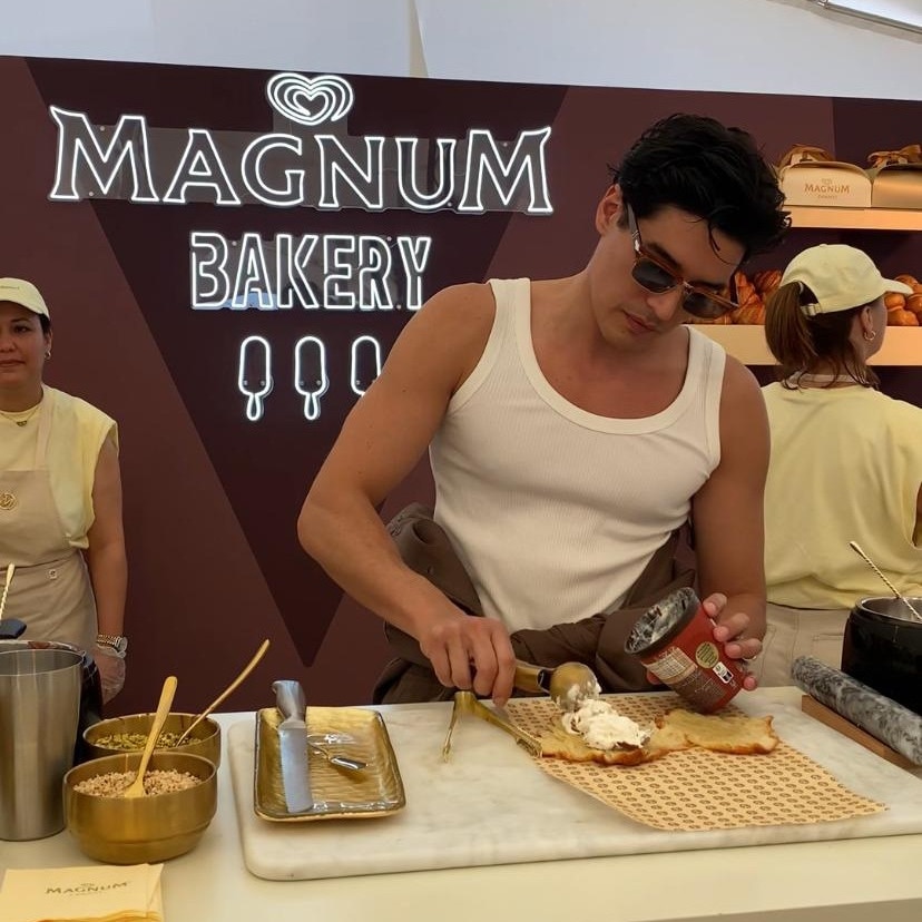 Cristiano Caccamo a Cannes con Magnum