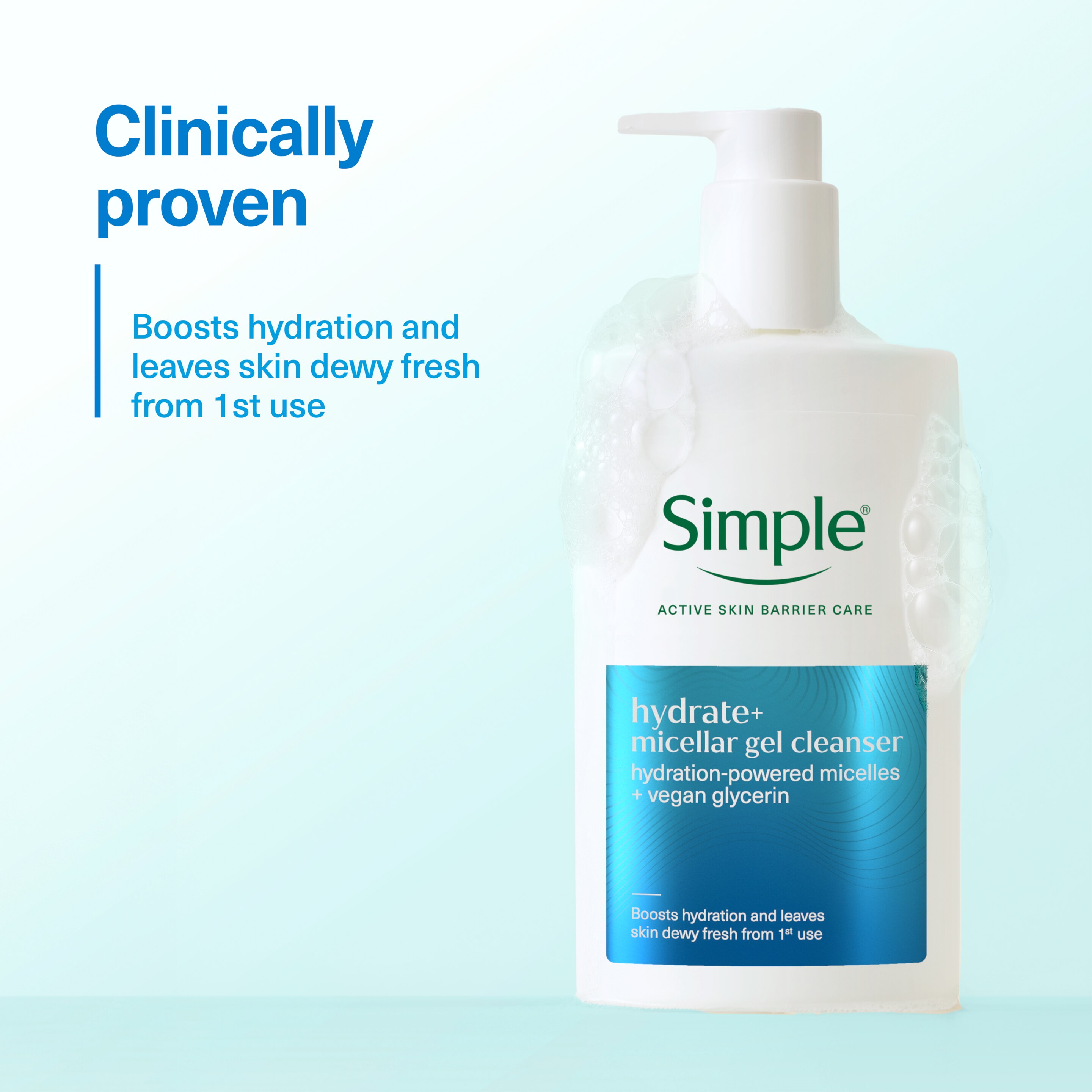 Hydrate+ Micellar Facial Cleanser
