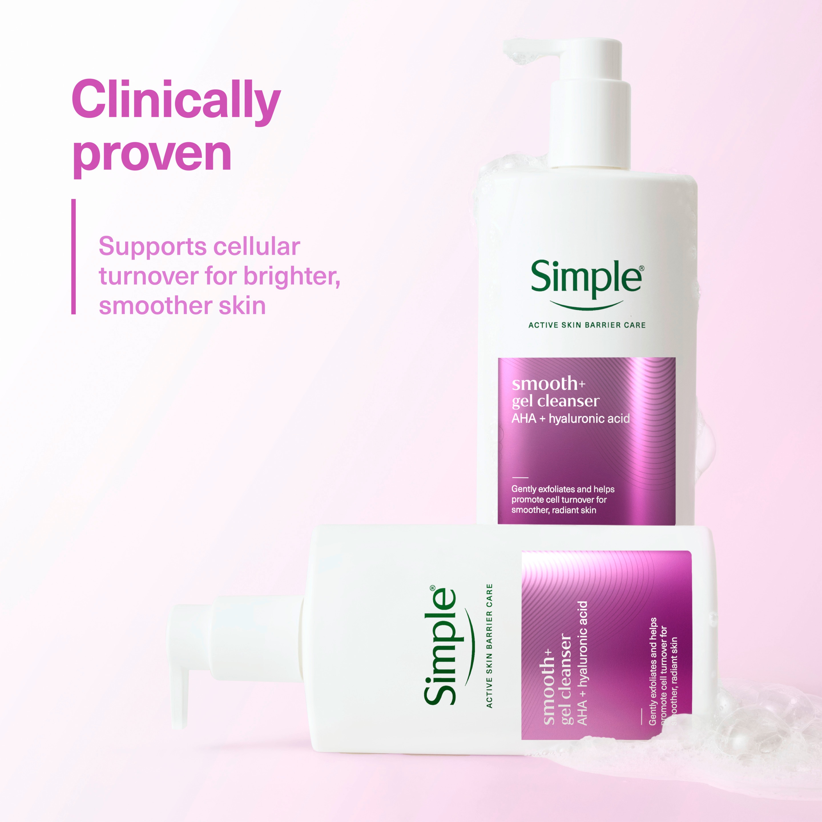 smooth+ gel cleanser
