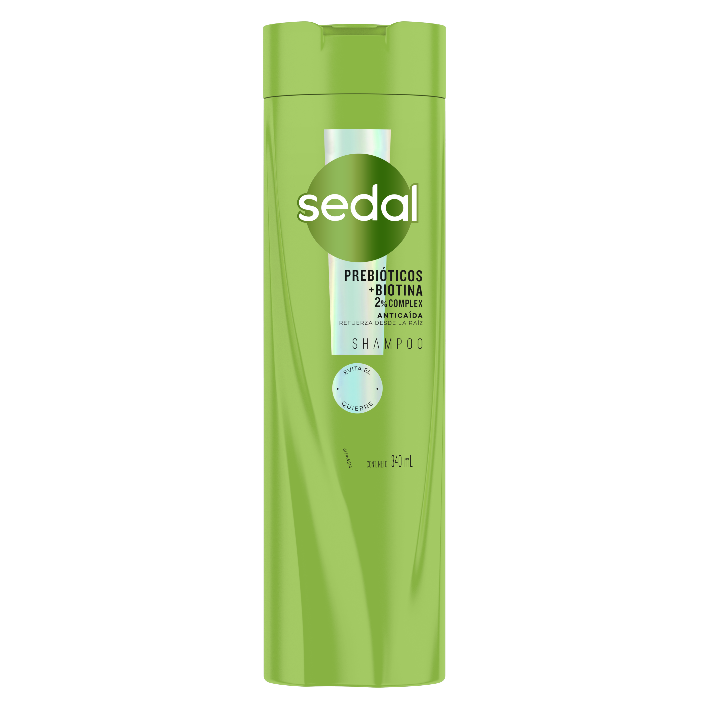 Imagen de envase Prebióticos + Biotina Shampoo 340ml