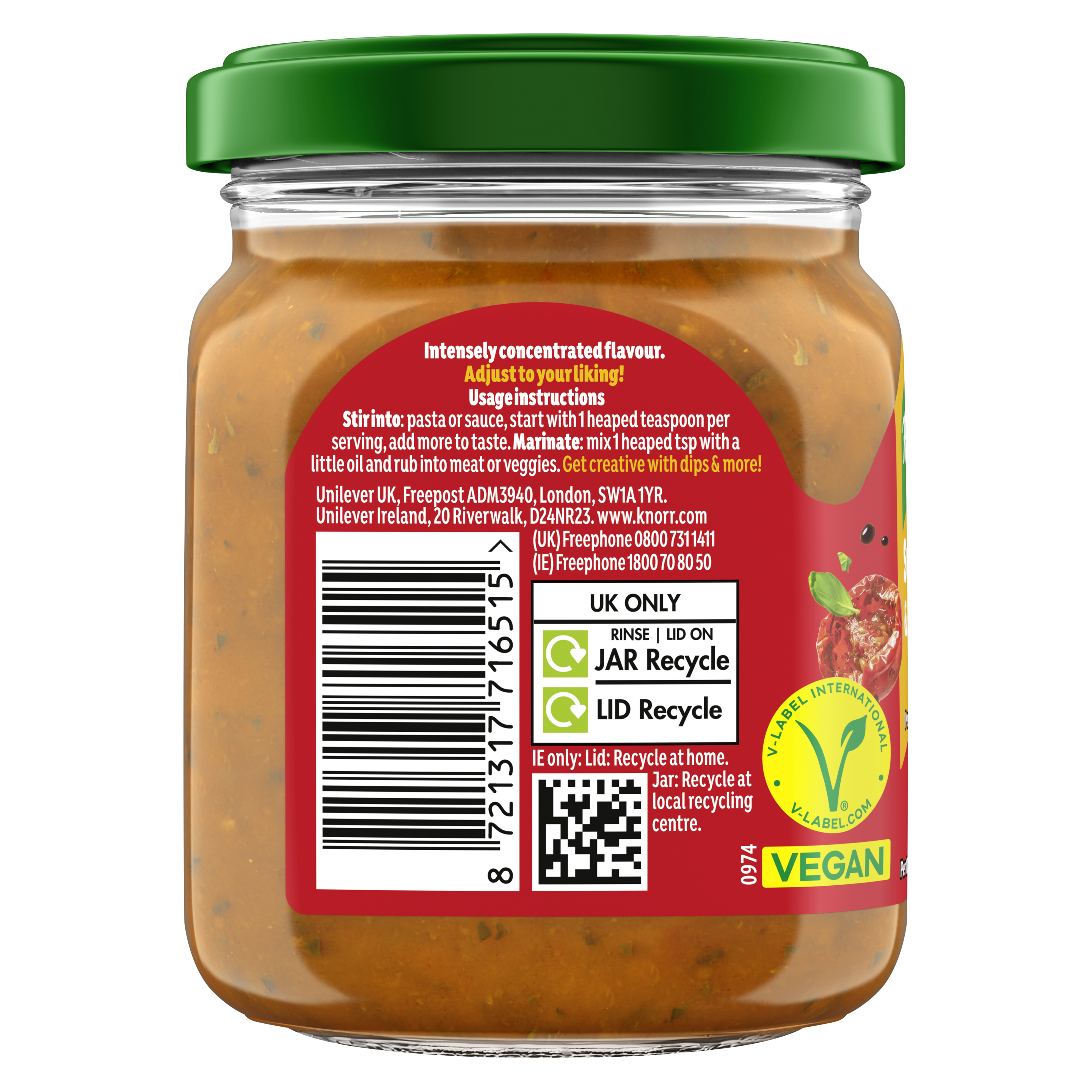 Sundried Tomato & Herbs Cooking Paste