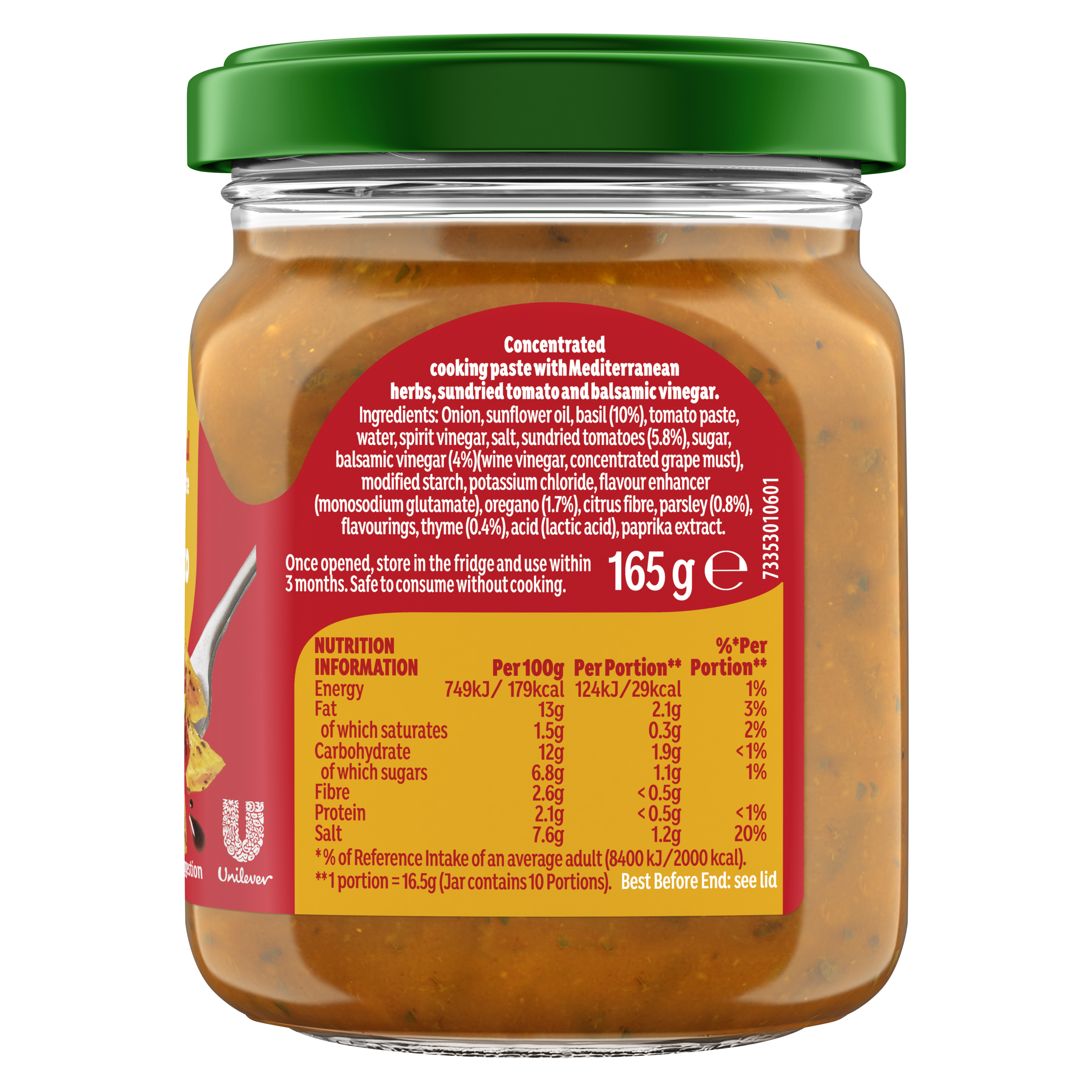 Sundried Tomato & Herbs Cooking Paste