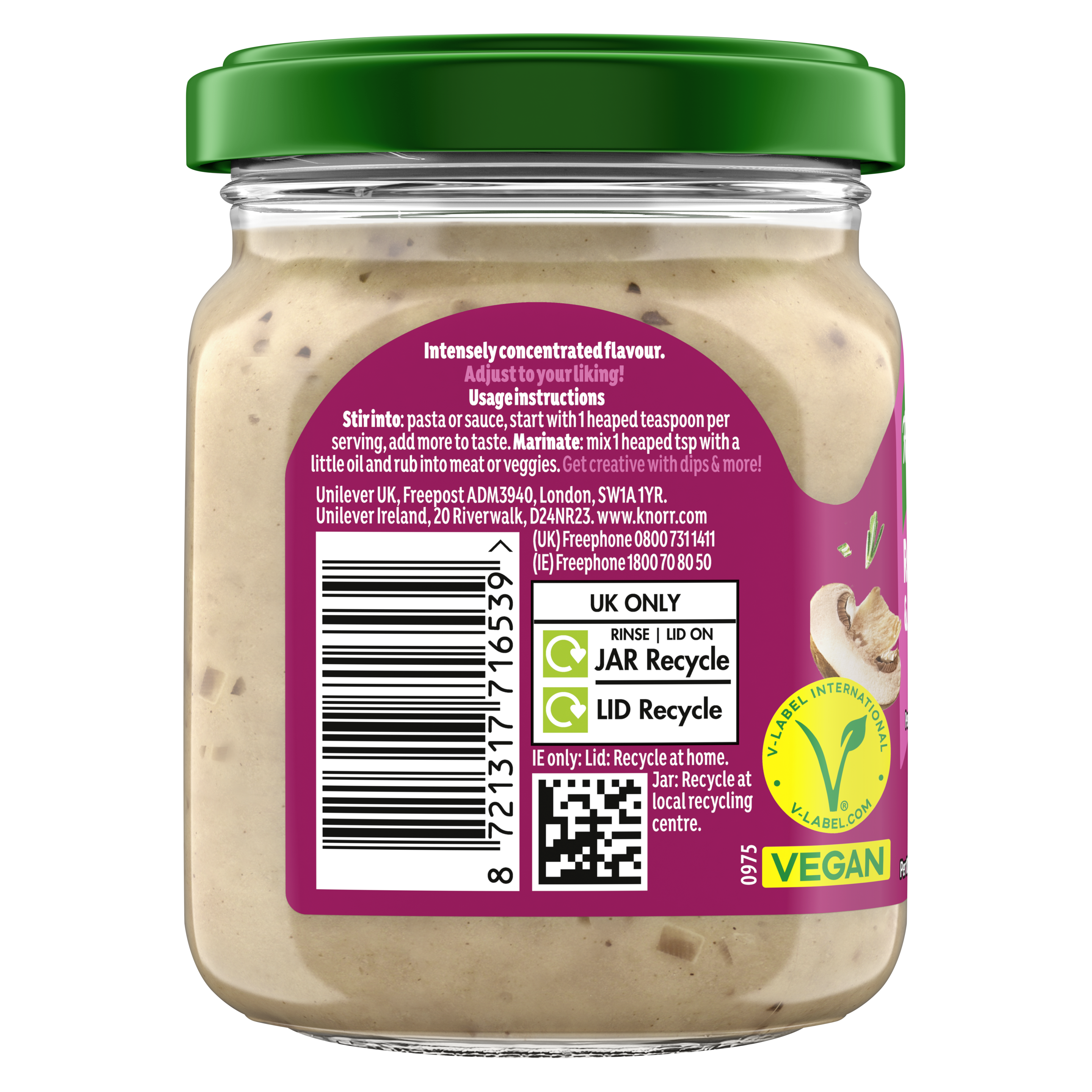 Roasted Garlic & Mushroom Cooking Paste