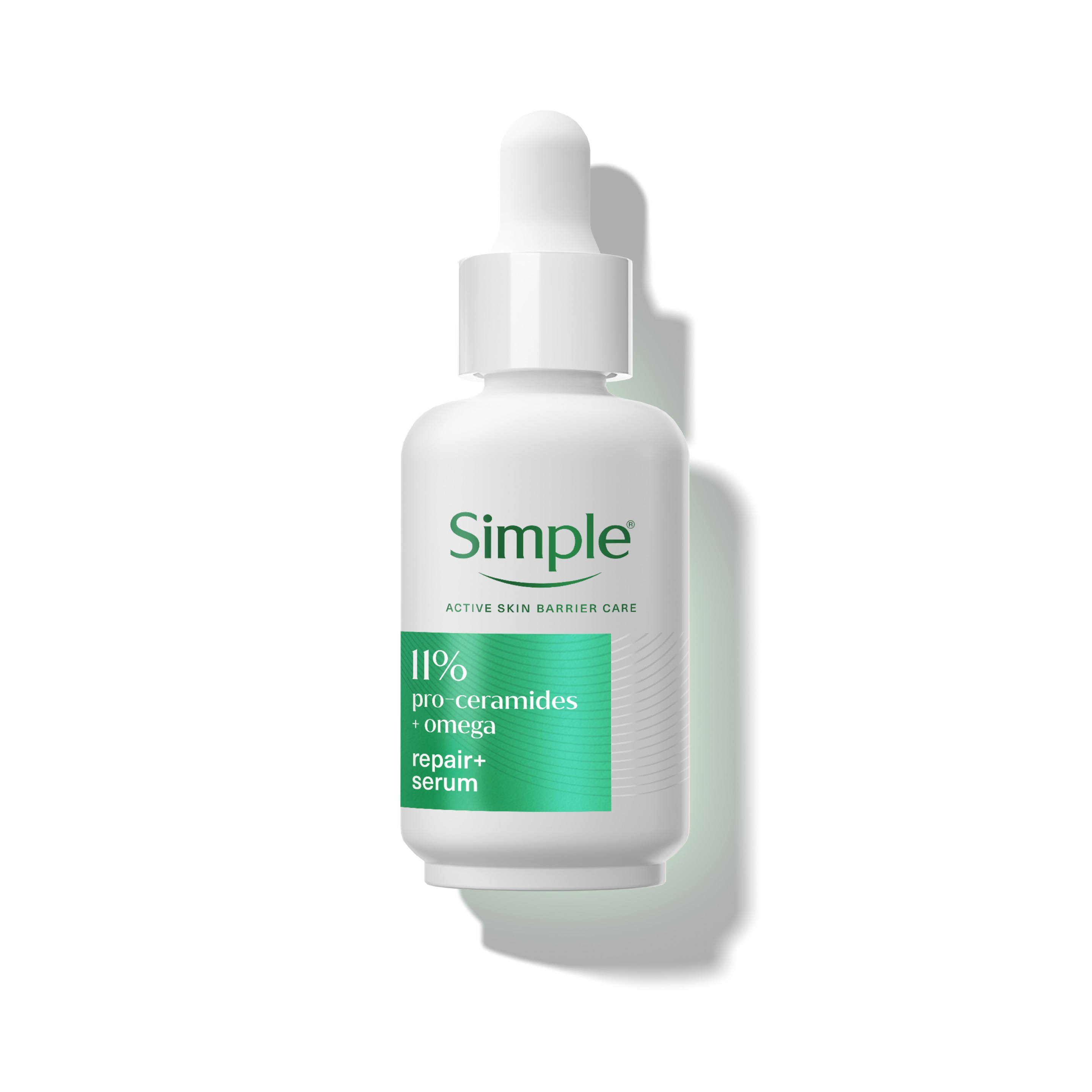 Simple Repair+ 11% Pro-Ceramides + Omega Serum bottle packshot