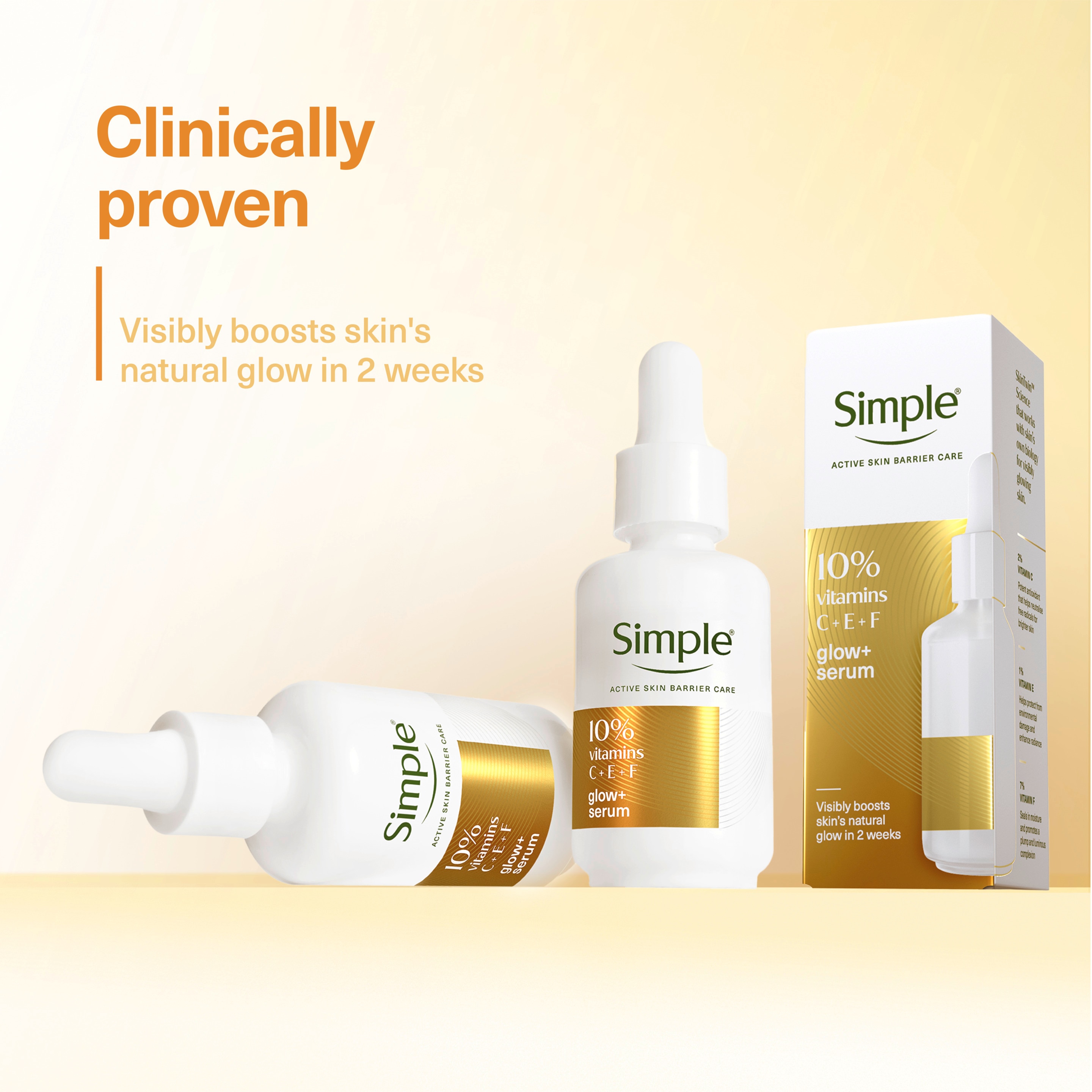 Glow+ range serum