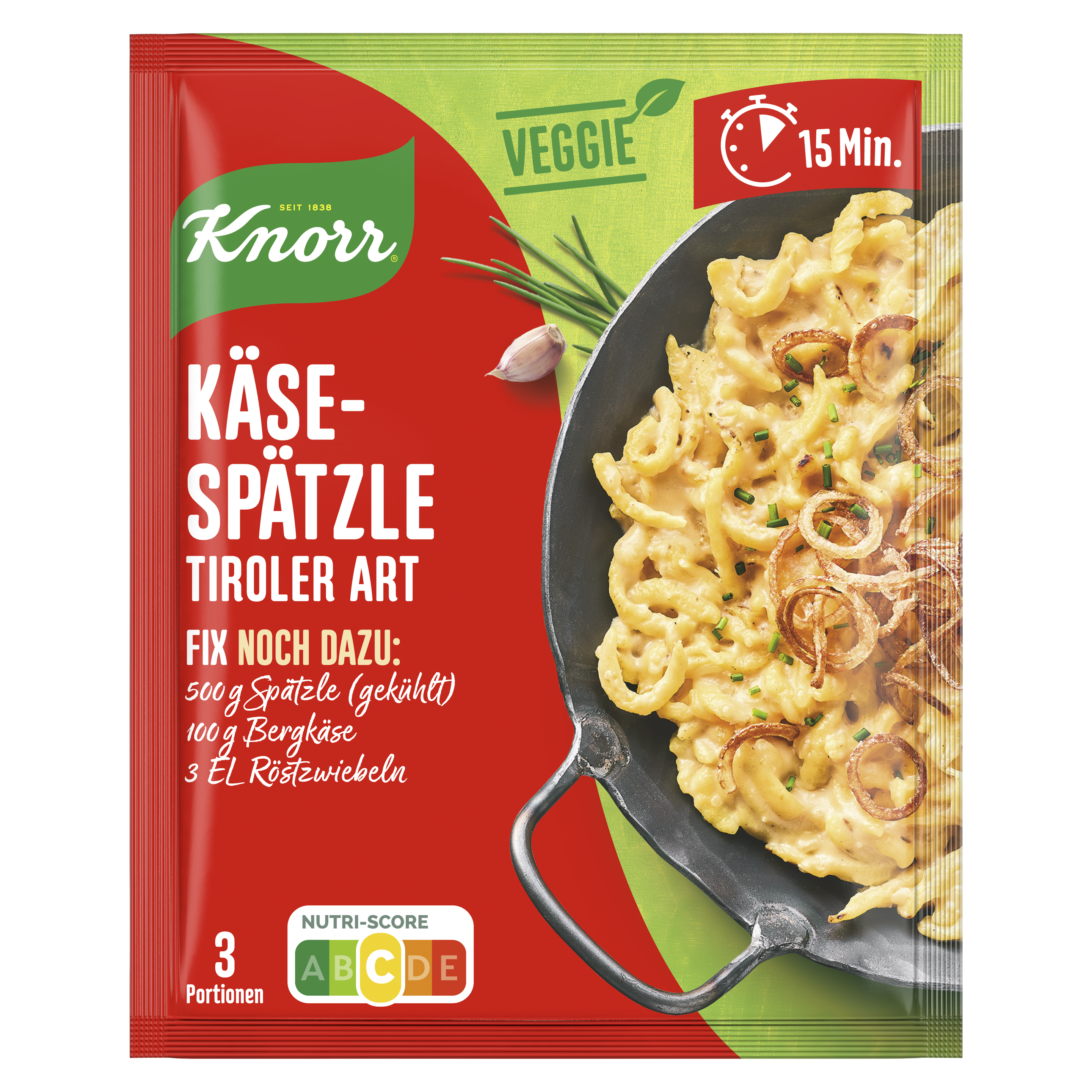 Knorr Fix Käse Spätzle Tiroler Art 32 g