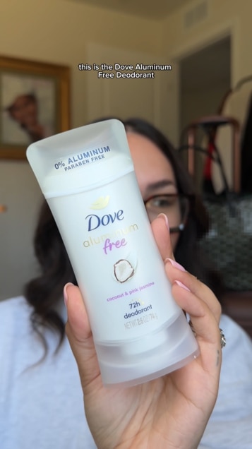 Dove's 0% deodorant