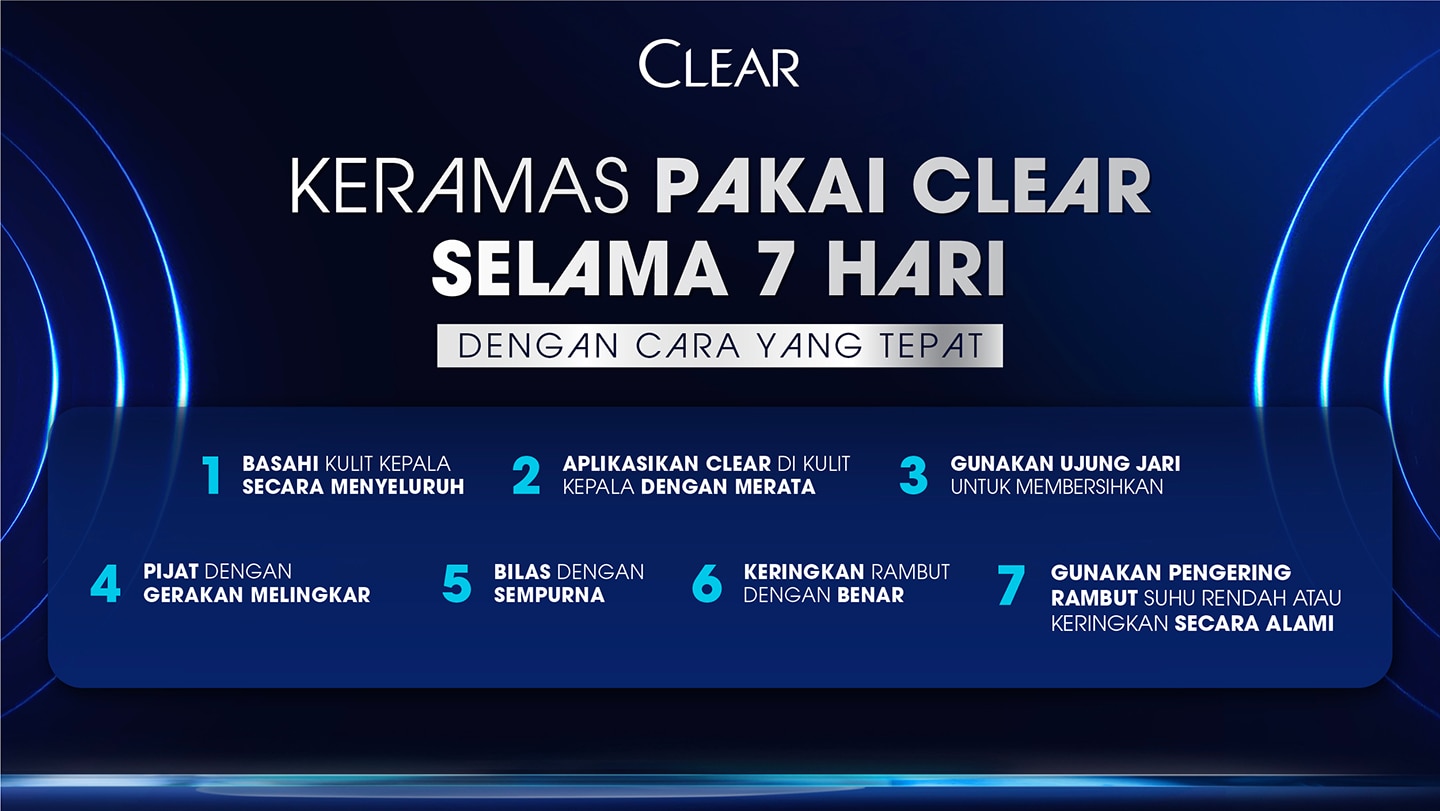 Keramas Pakai Clear