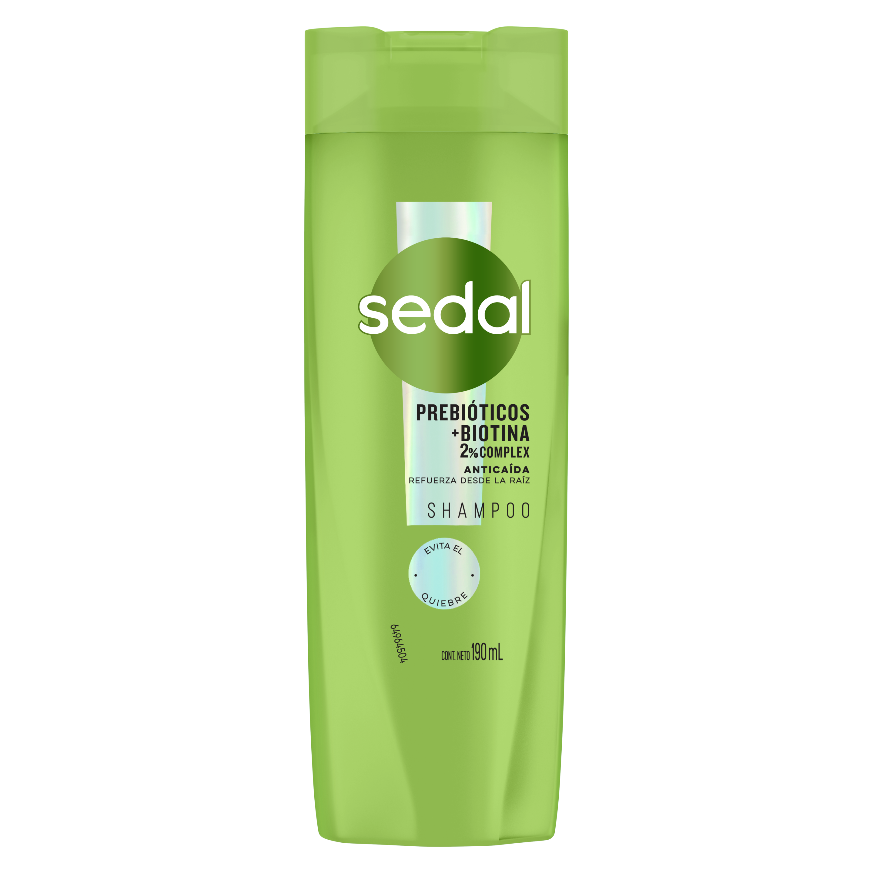 Shampoo línea sedal prebiótico y biotina para el cabello graso