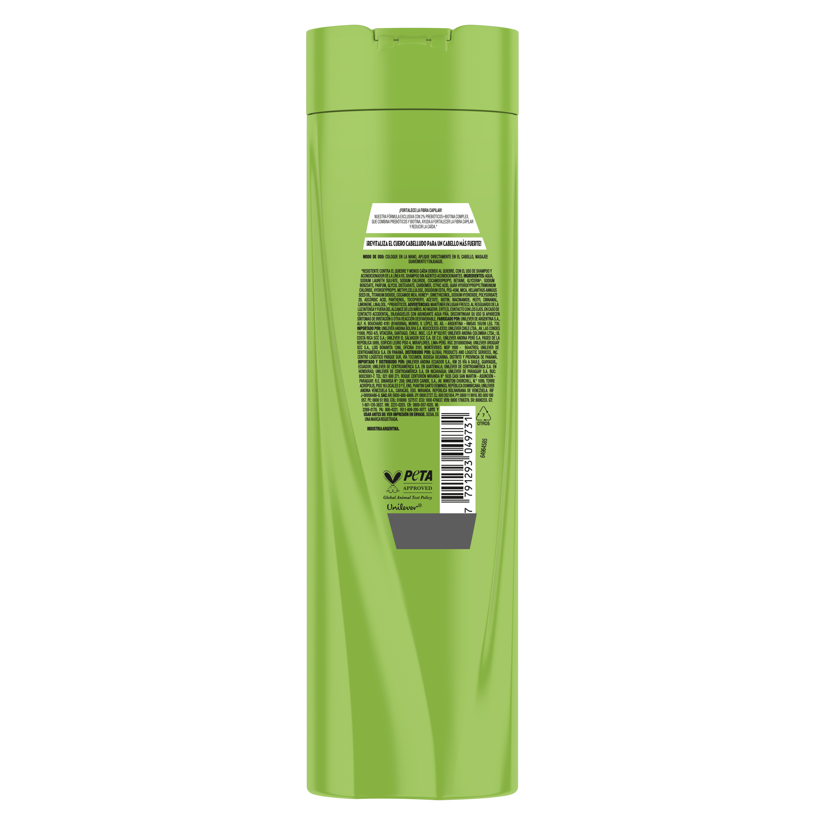 Sedal Prebióticos + Biotina Shampoo