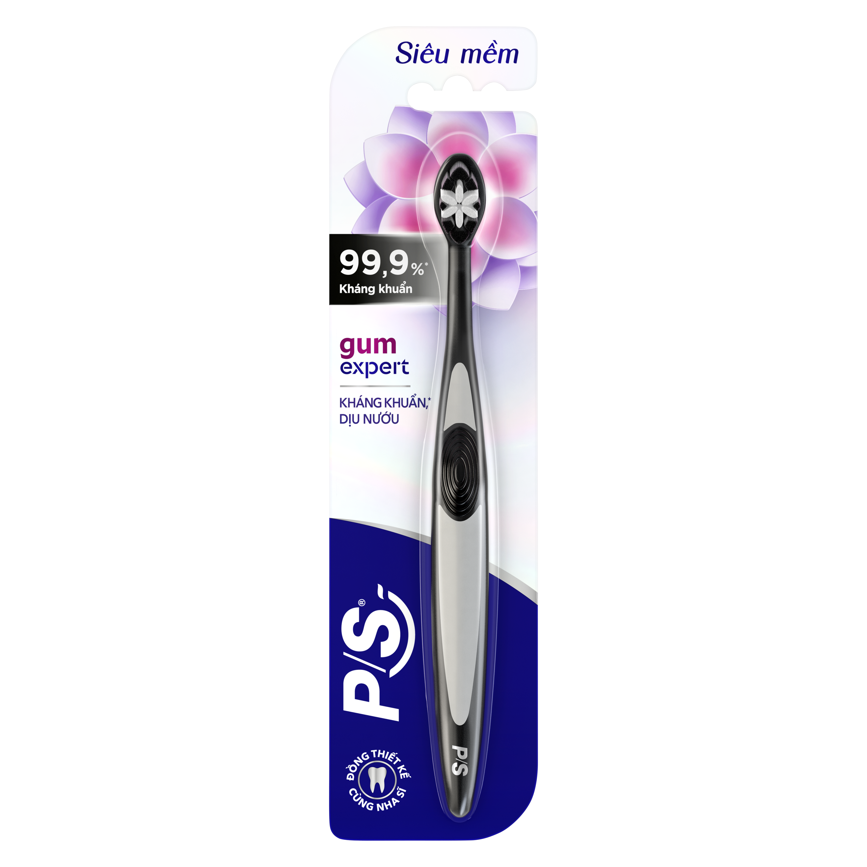 Bàn chải P/S Chuyên Gia Chăm Sóc Nướu Kháng Khuẩn packshot