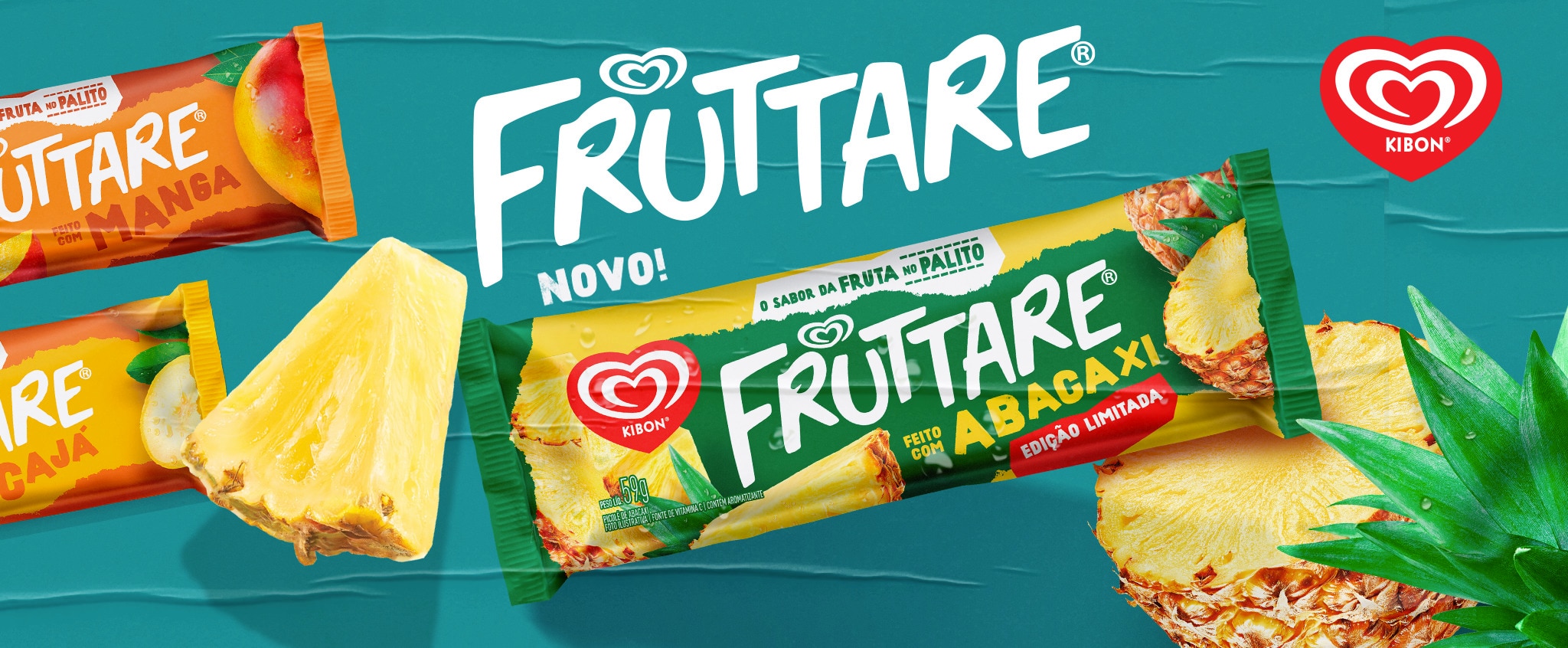Fruttare tá de cara nova, ainda mais cremoso