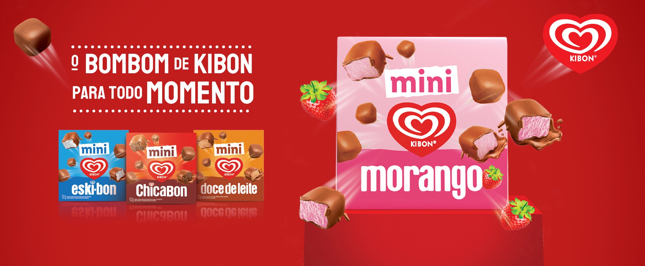 O bombom de kibon para todo momento 