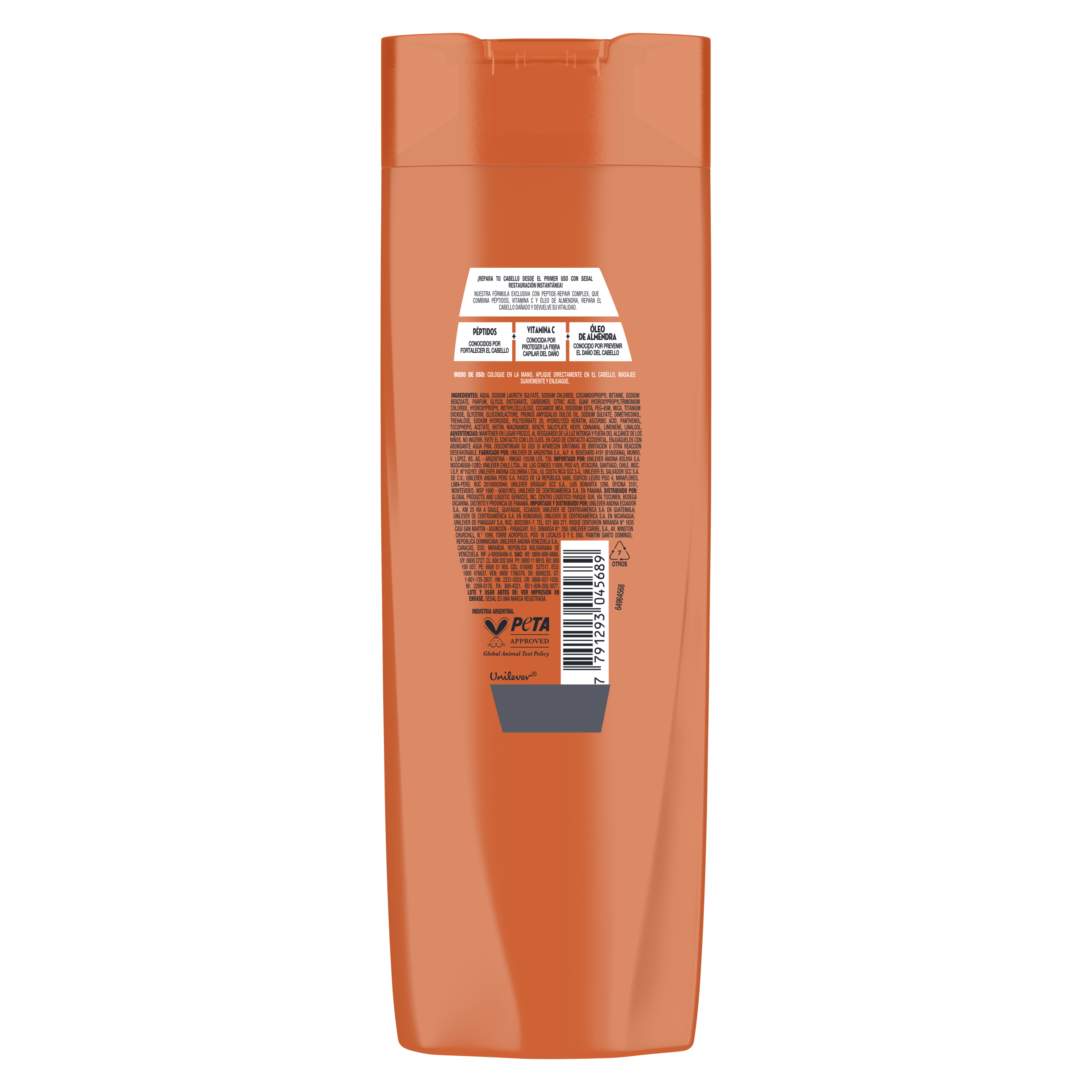 Sedal Restauración Instantánea Shampoo