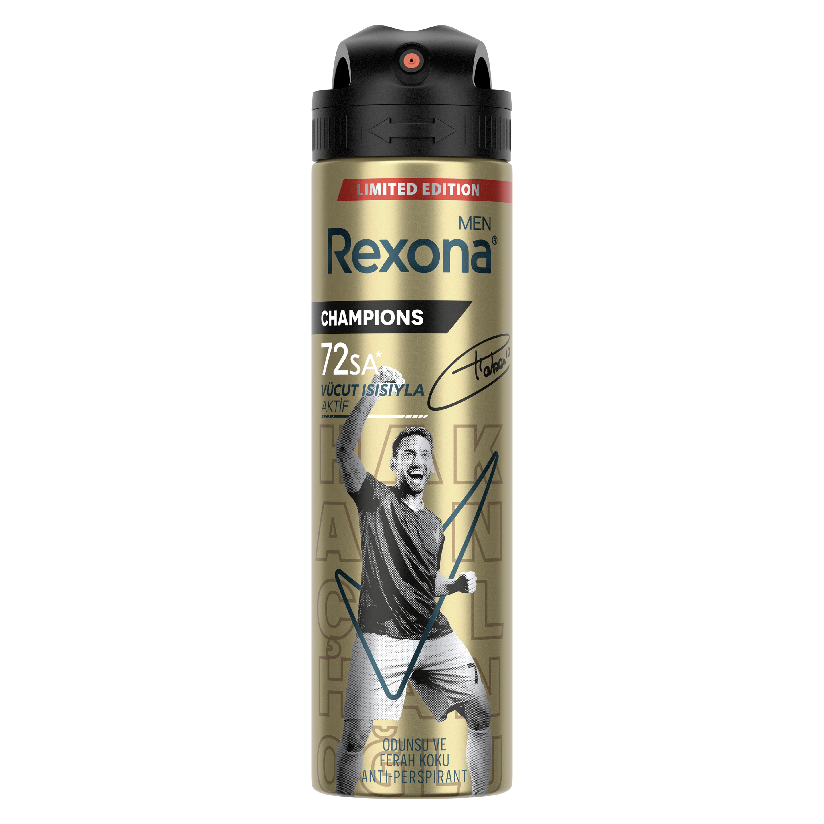 Rexona Men Champions Antiperspirant Erkek Sprey Deodorat 150 ML
