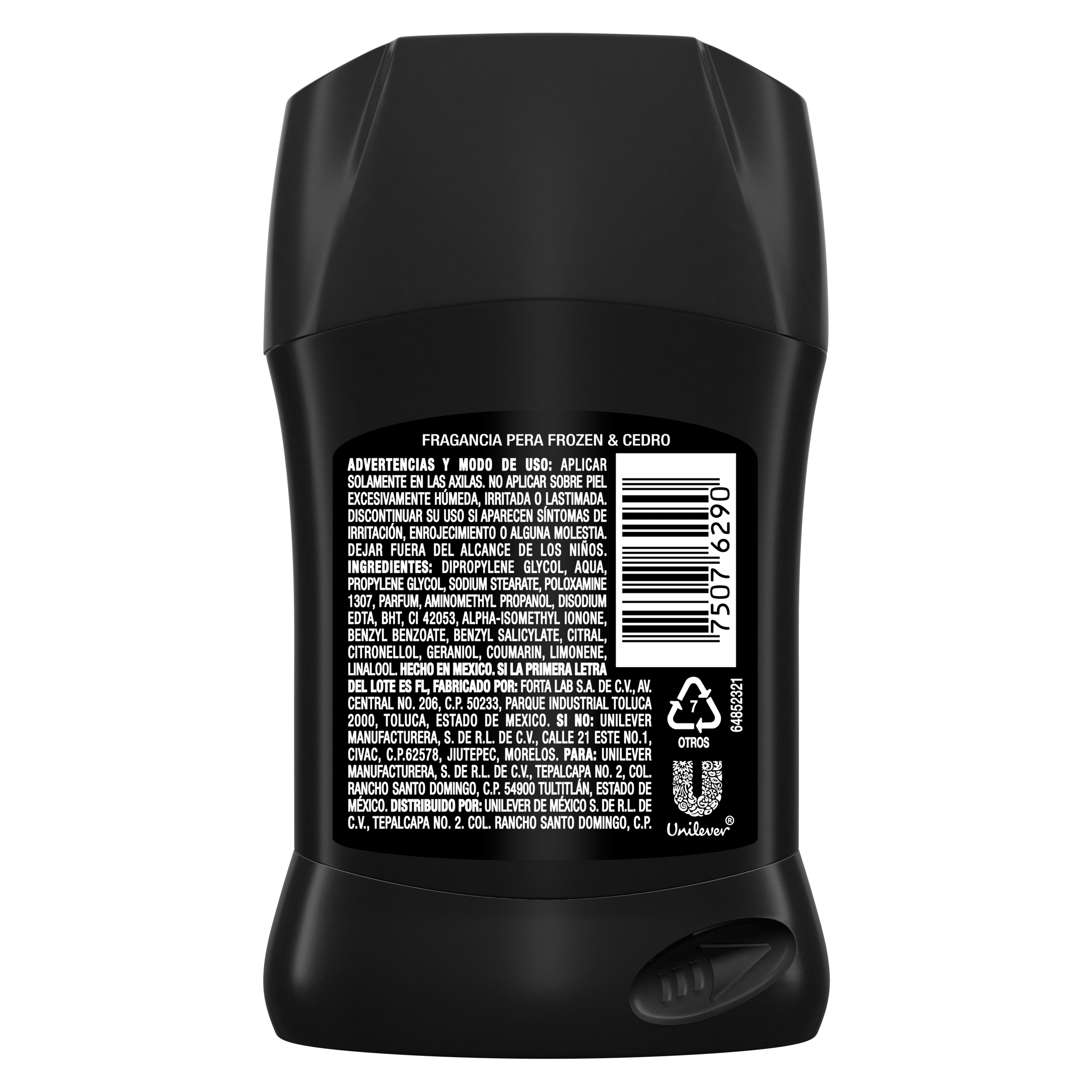 DESODORANTE EN BARRA AXE BLACK REMIXED 45g