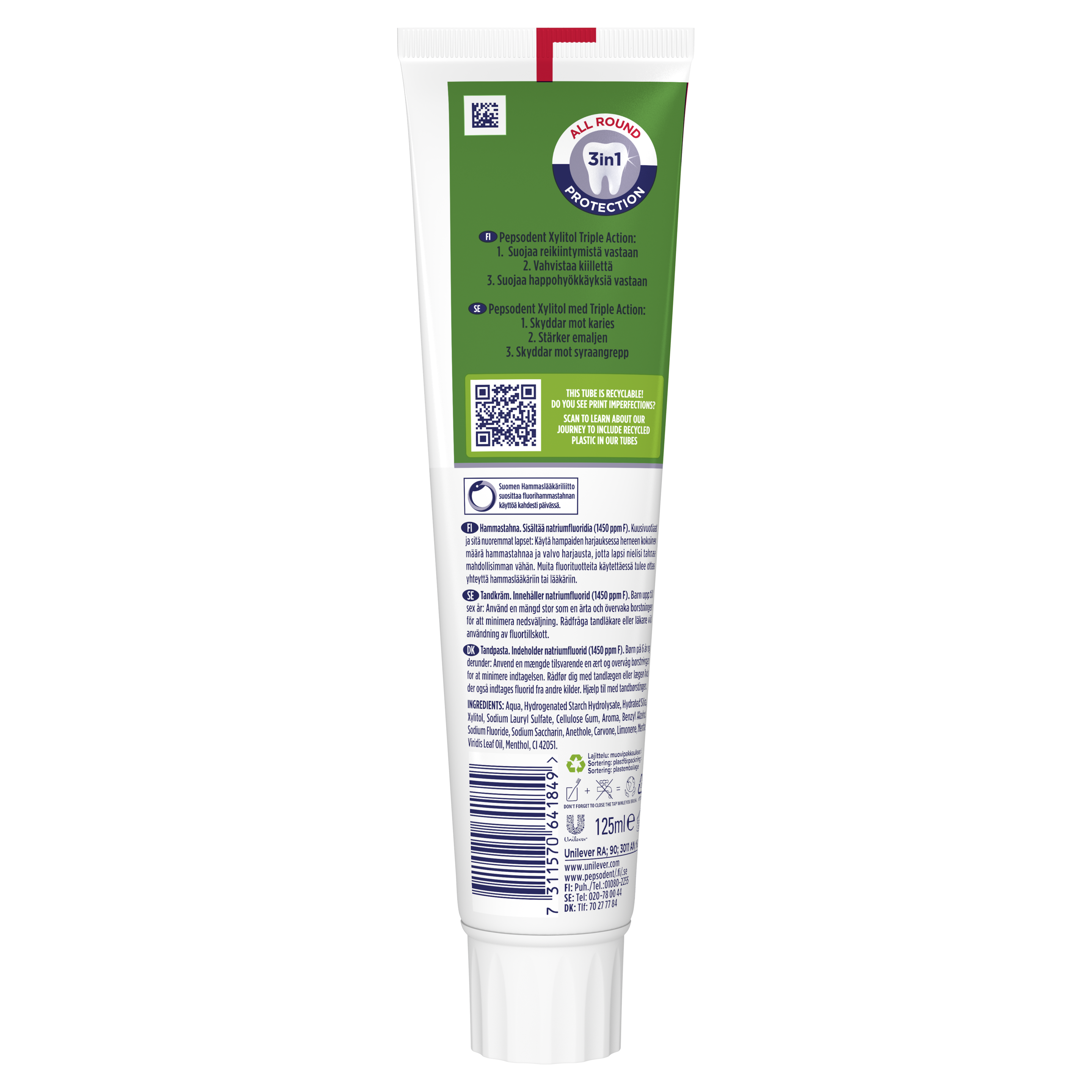 Pepsodent Xylitol tandkräm