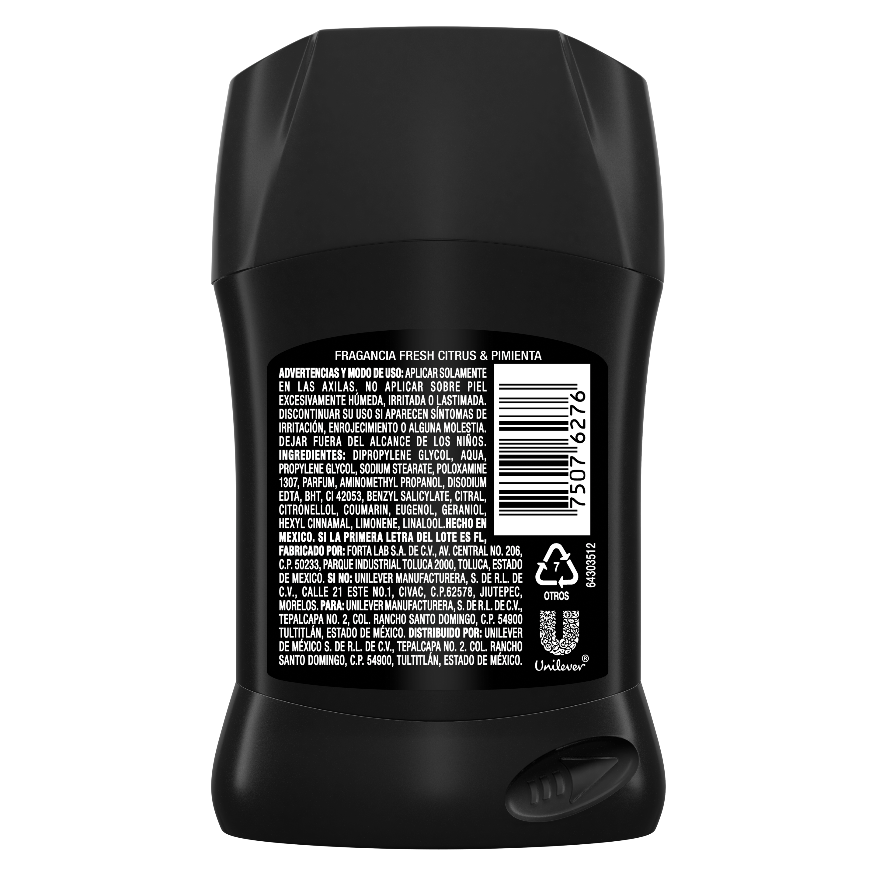 DESODORANTE EN BARRA FUSION 45 g