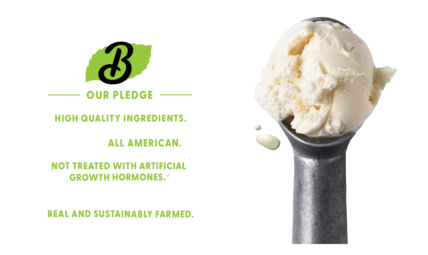 Breyers our pledge