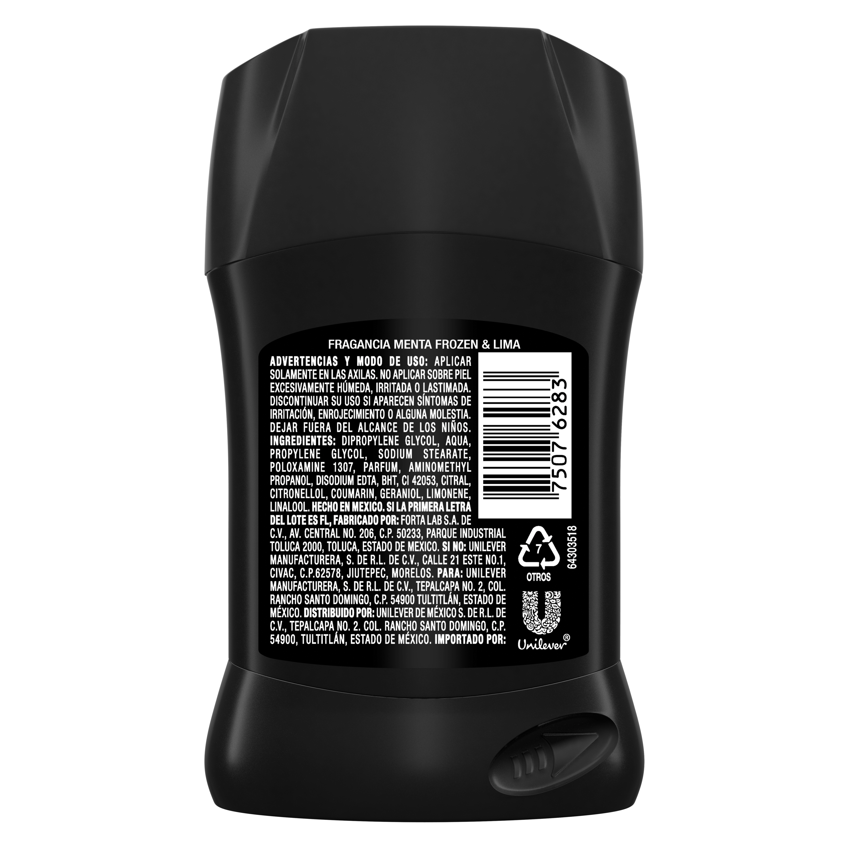 DESODORANTE EN BARRA ICE CHILL 45 g