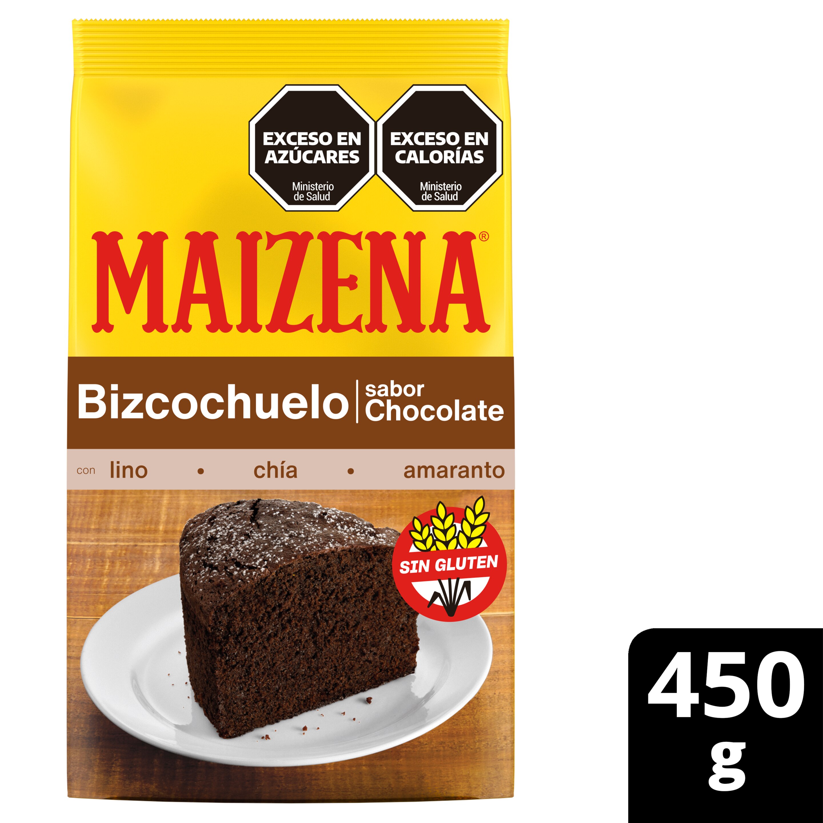 Premezcla de bizcochuelo sabor Chocolate sin TACC - Maizena