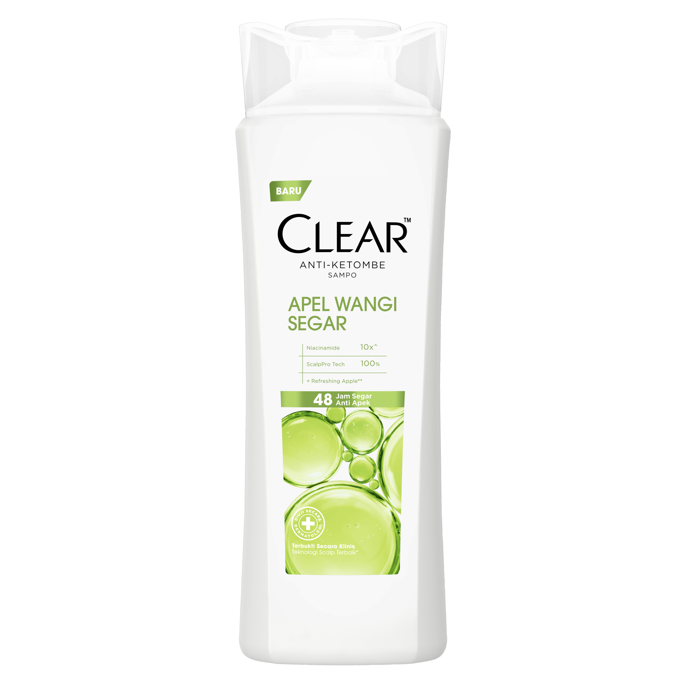CLEAR Apel Wangi Segar - Sampo Anti Ketombe & Anti Apek 160ml packshot