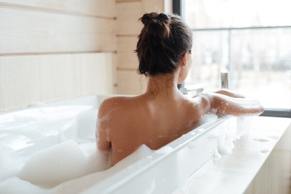 Mix cocoa butter with your lotions and oils