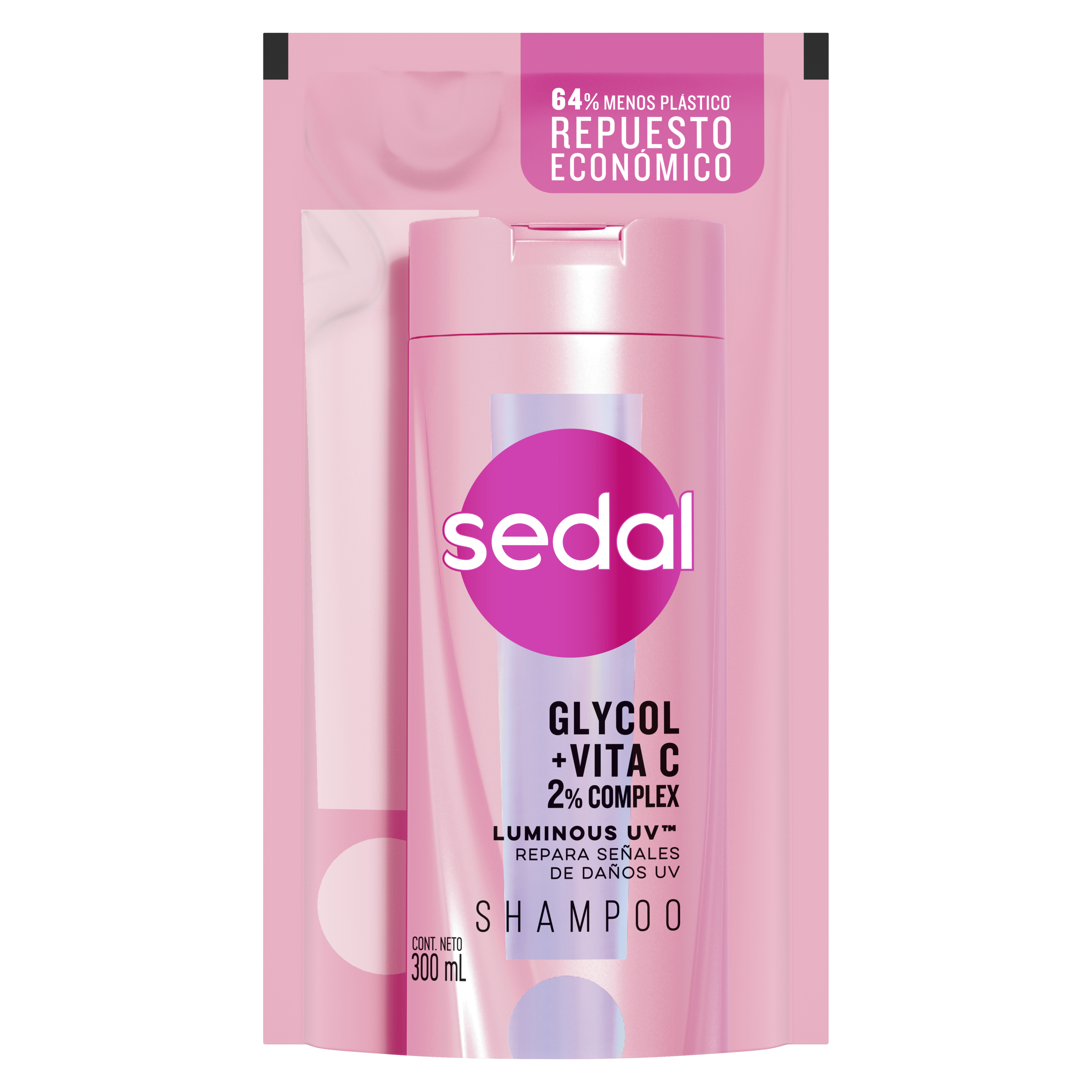 Sedal Shampoo Glycol + Vita C