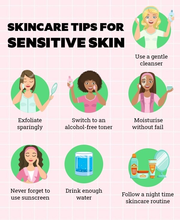 FAQs about skin care tips for sensitive skin