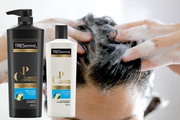 How to Stay Cool During the Summer with Long Hair brown TRESemmé Keratin Smooth Serum braids
