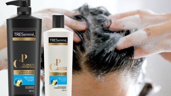 How to Stay Cool During the Summer with Long Hair brown TRESemmé Keratin Smooth Serum braids