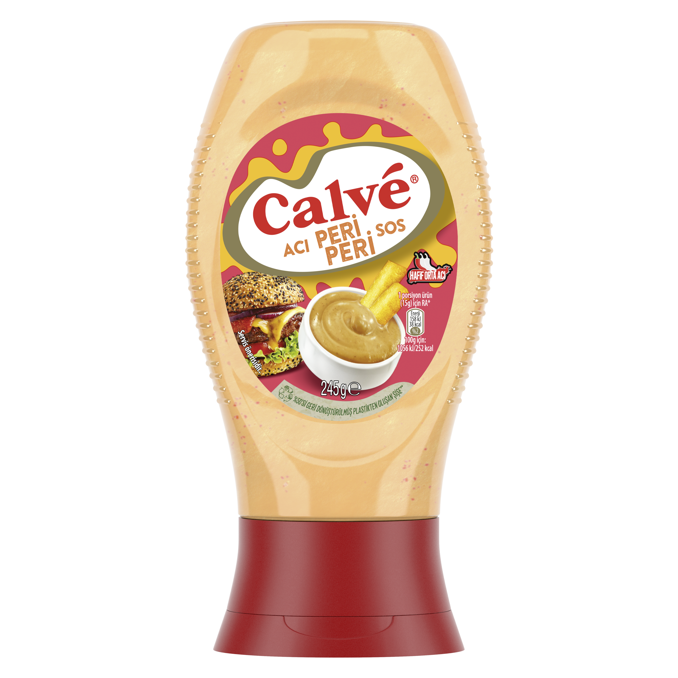 Calve Acı Peri Peri Sos packshot