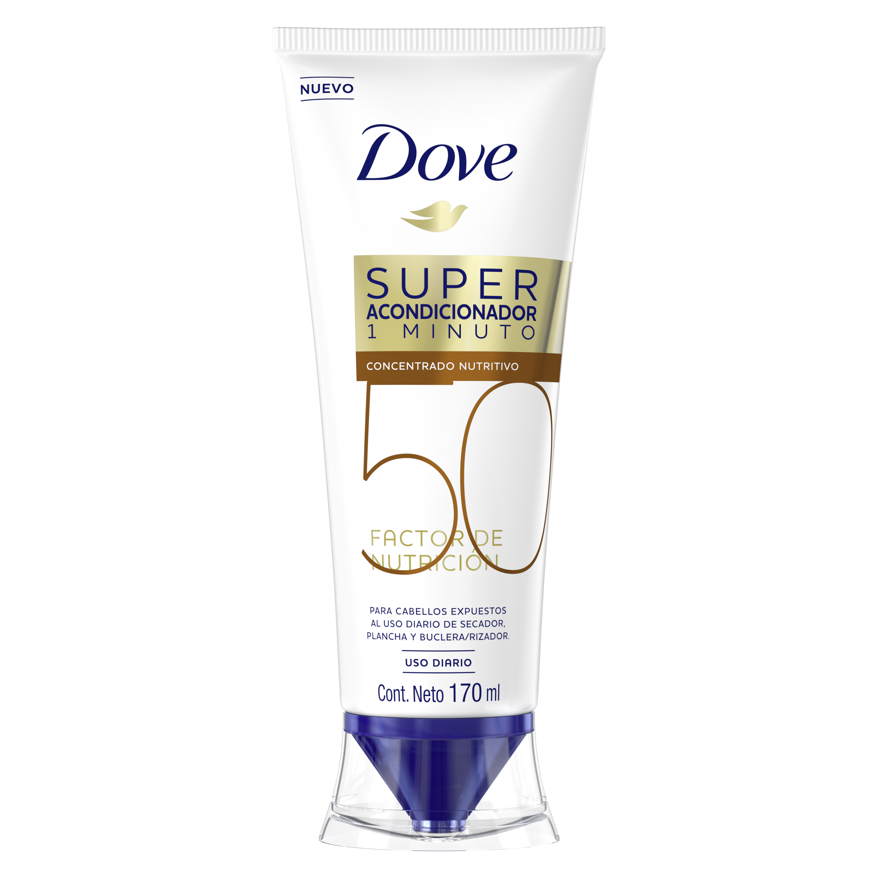 Dove Super Acondicionador 1 minuto Factor de Nutrición 50
