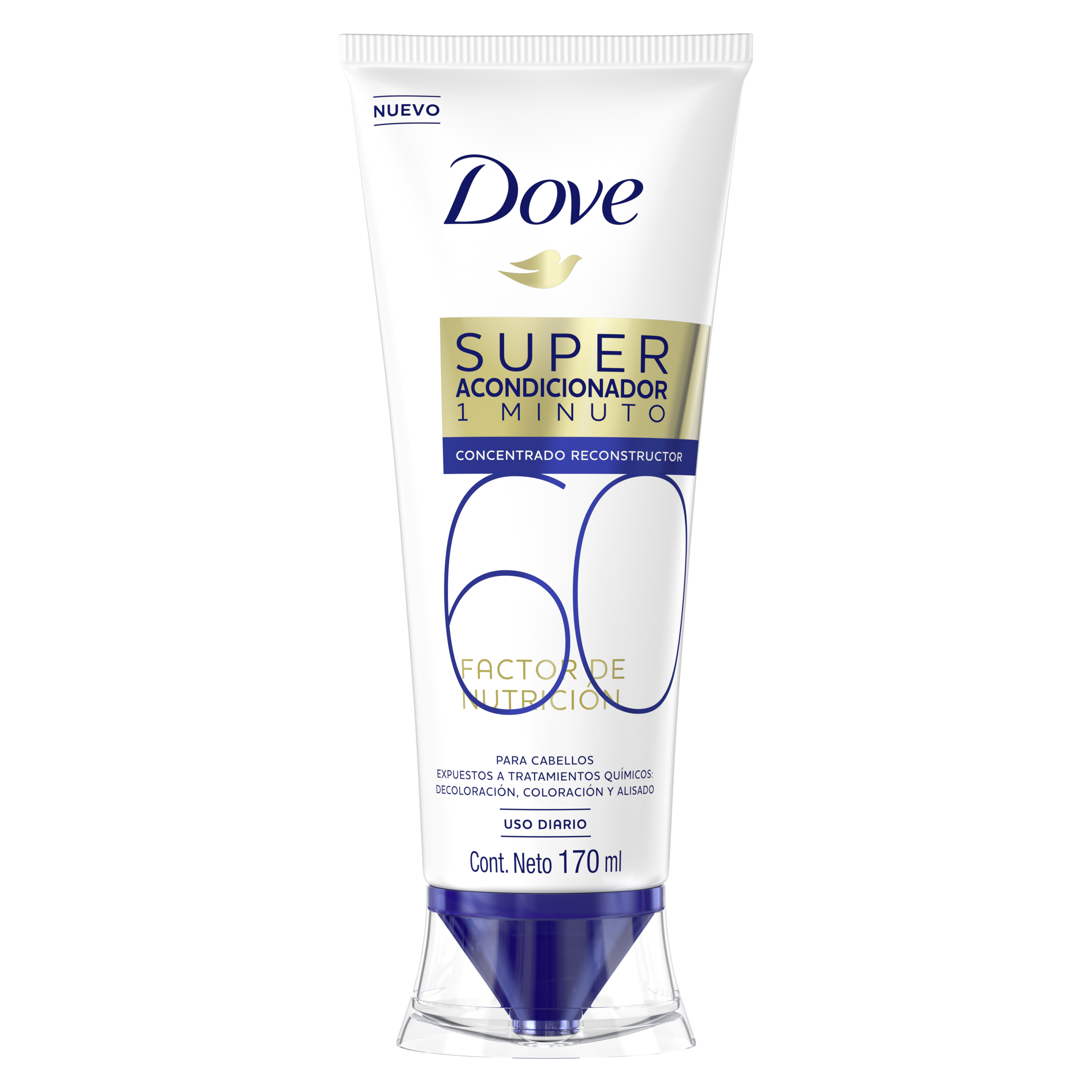 Dove Super Acondicionador 1 minuto Factor de Nutrición 60